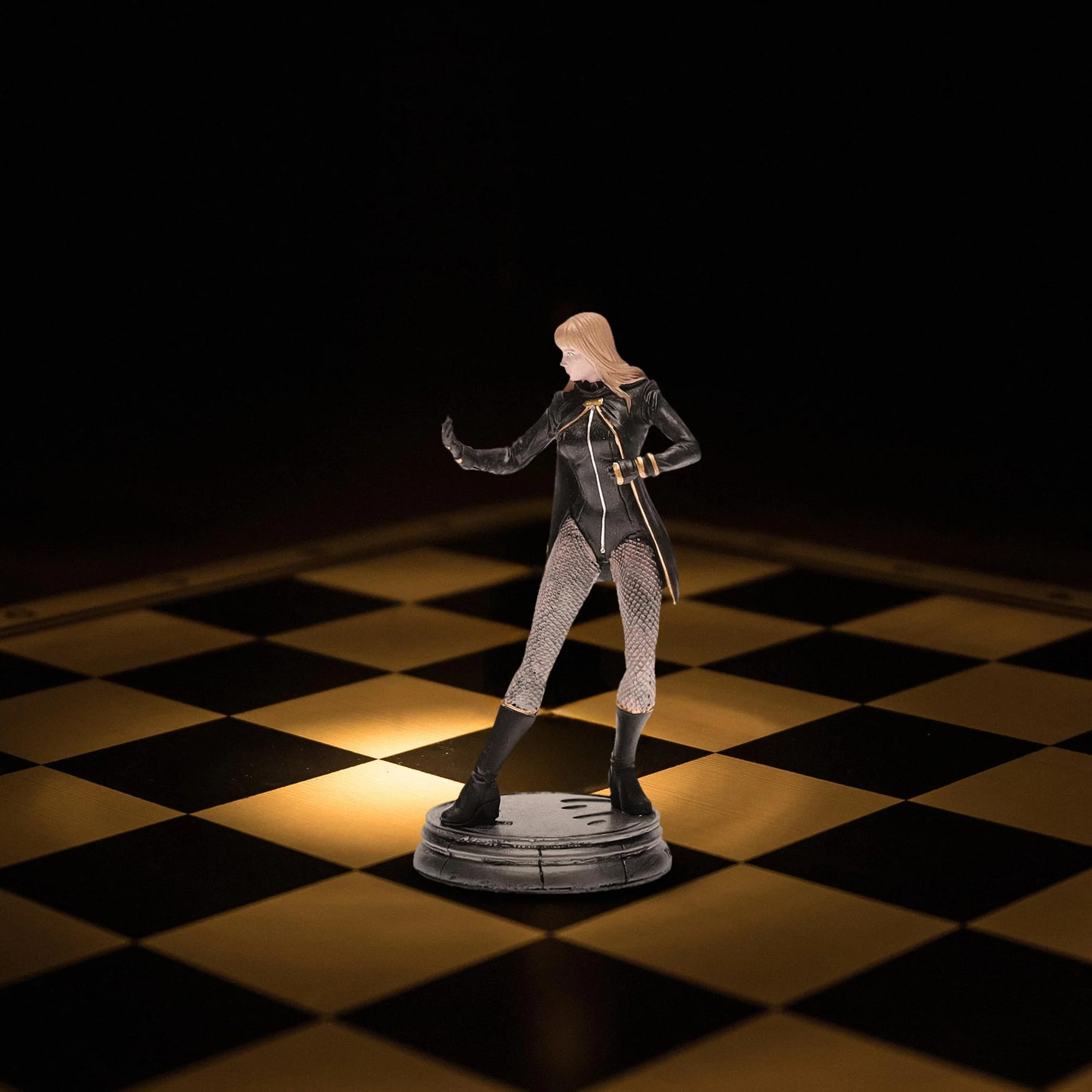 DC Chess Collection #16 Black Canary (Pawn) | Chess Piece Only - Image 7