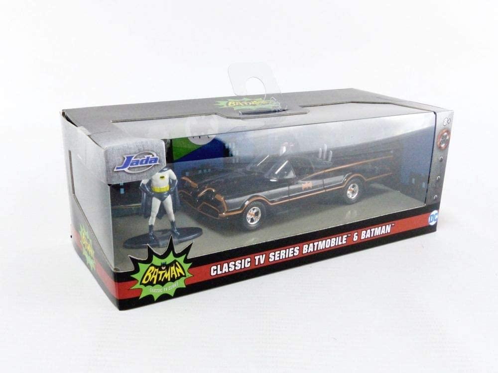 DC Comics 1:32 Batman Classic TV Series 1966 Batmobile Diecast Car and Figure - Image 4