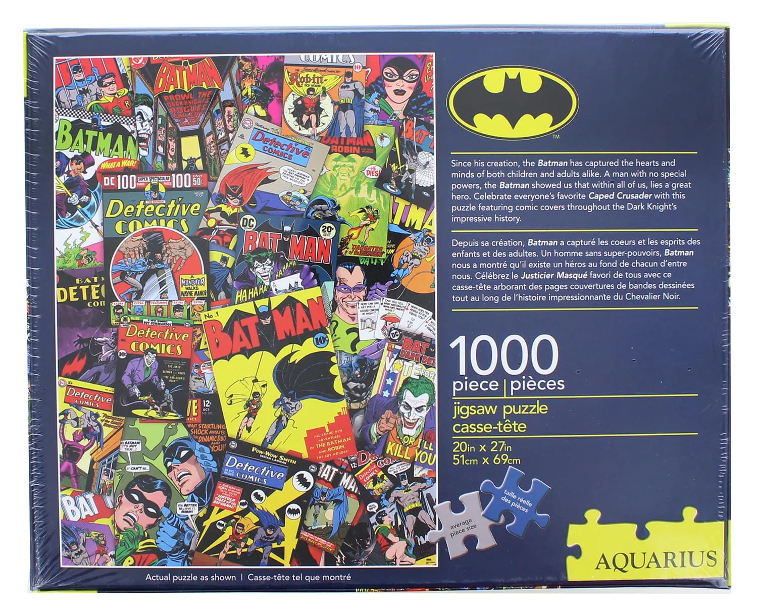 DC Comics Batman Comic Collage 1000 Piece Jigsaw Puzzle - Image 2