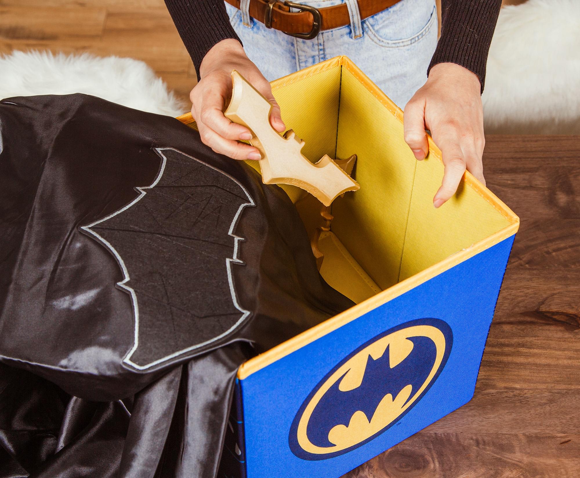 DC Comics Batman Logo Storage Bin Cube Organizer | 11 Inches - Image 5