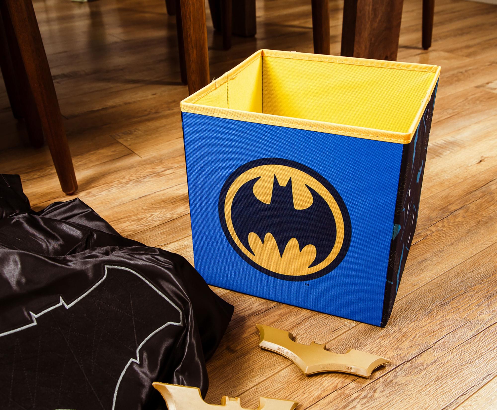 DC Comics Batman Logo Storage Bin Cube Organizer | 11 Inches - Image 6