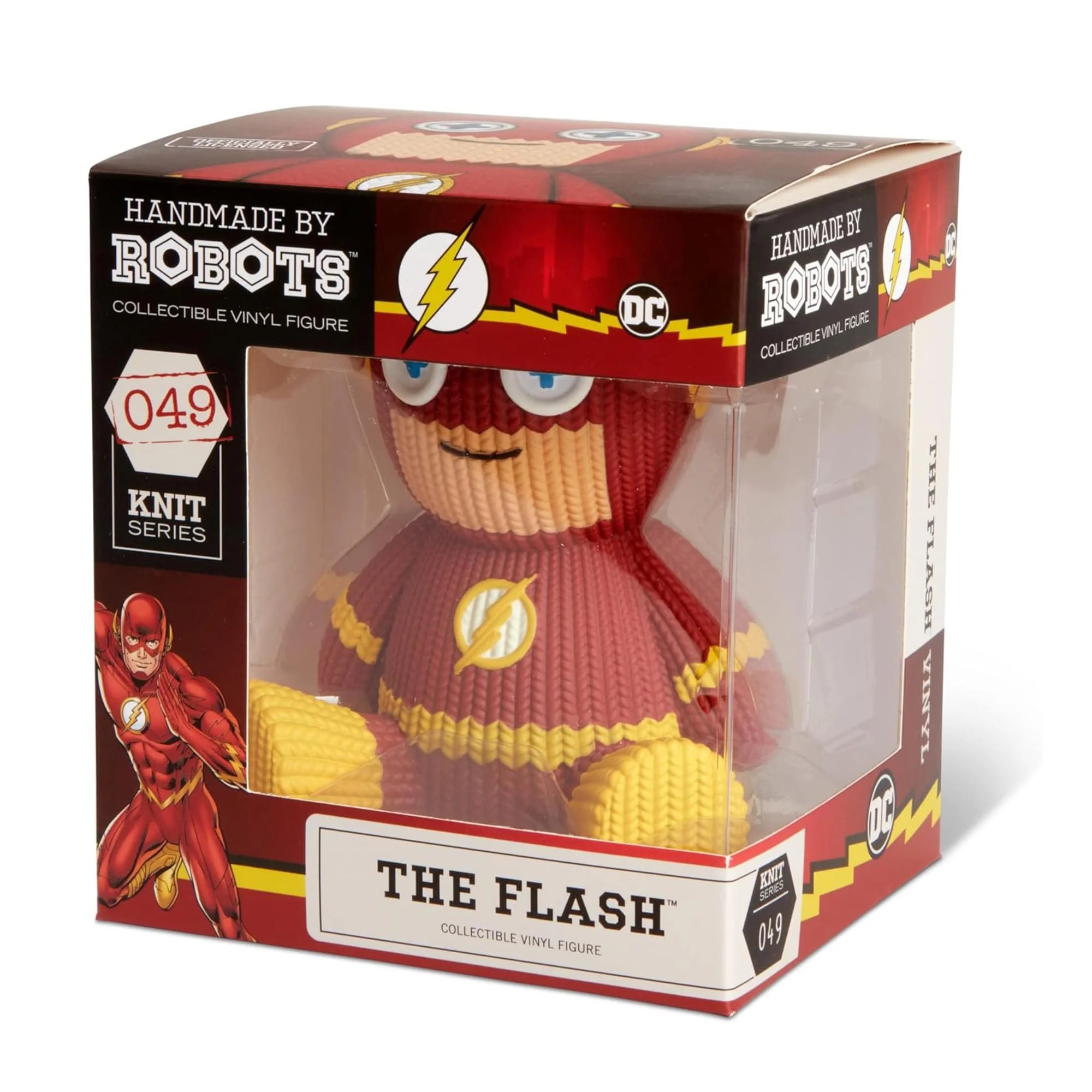 DC Comics Handmade By Robots Vinyl Figure | The Flash #049 - Image 2