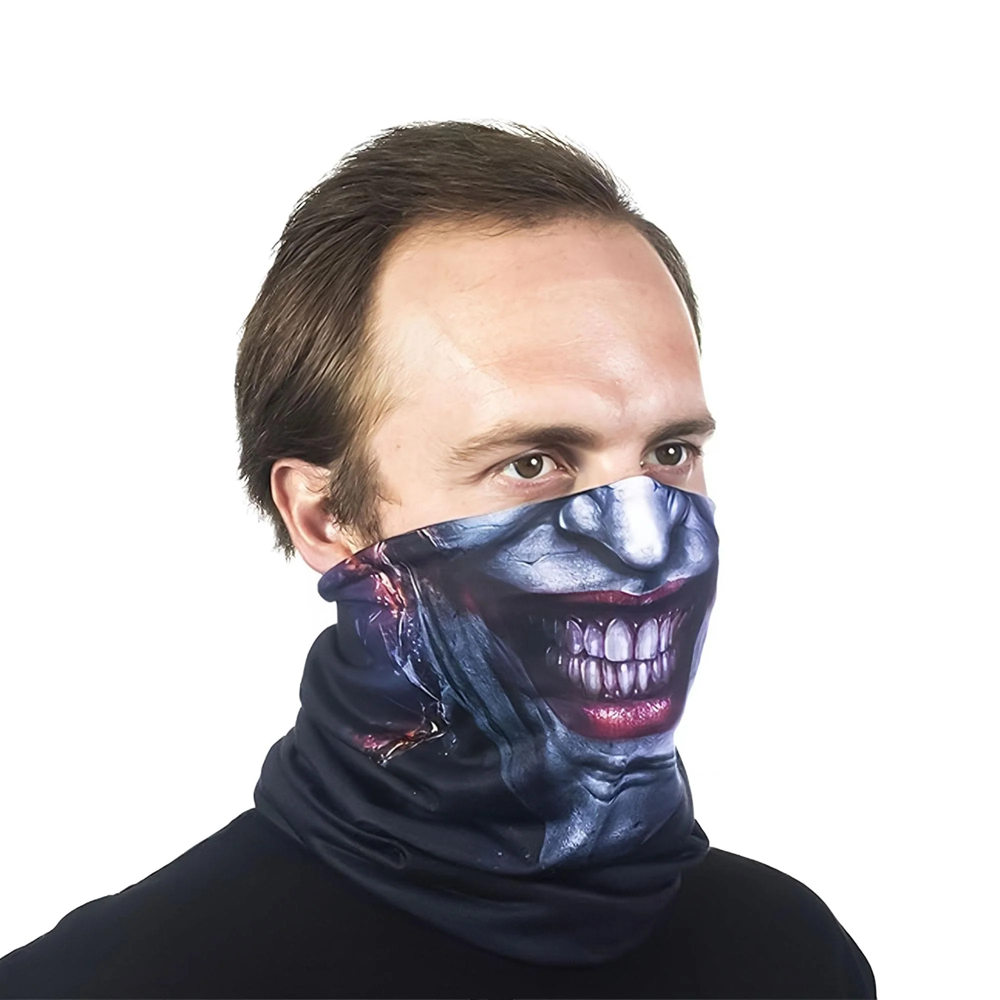 DC Comics Joker Neck Gaiter | One Size - Image 3