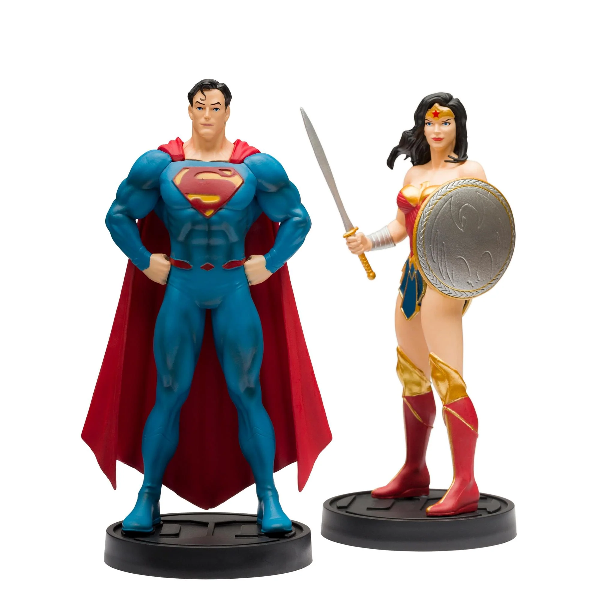 Eaglemoss DC Comics Superman and Wonder Woman Plus Collectibles Book and Figures - Image 5