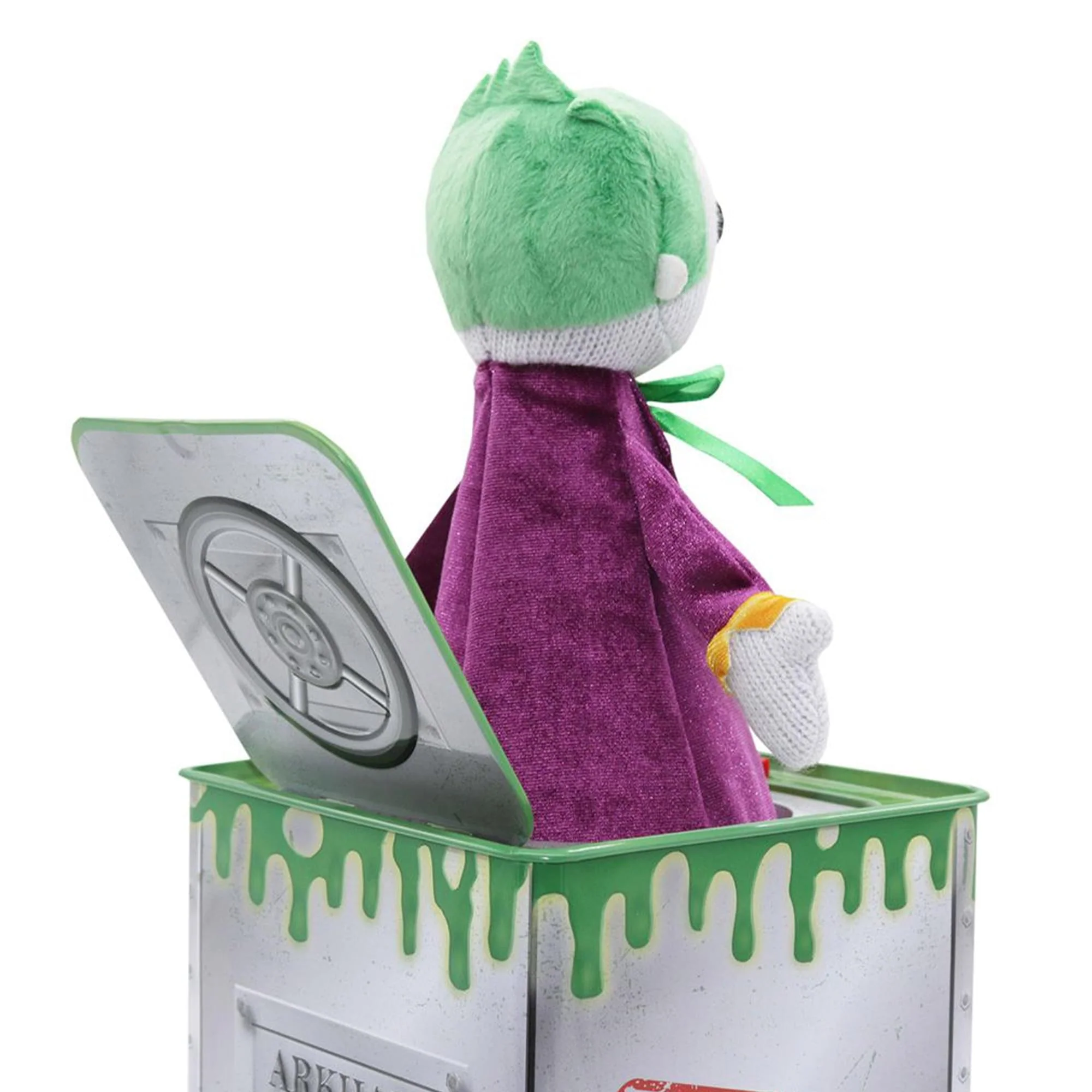 DC Comics The Joker Jack-in-the-Box With Stickers - Image 3