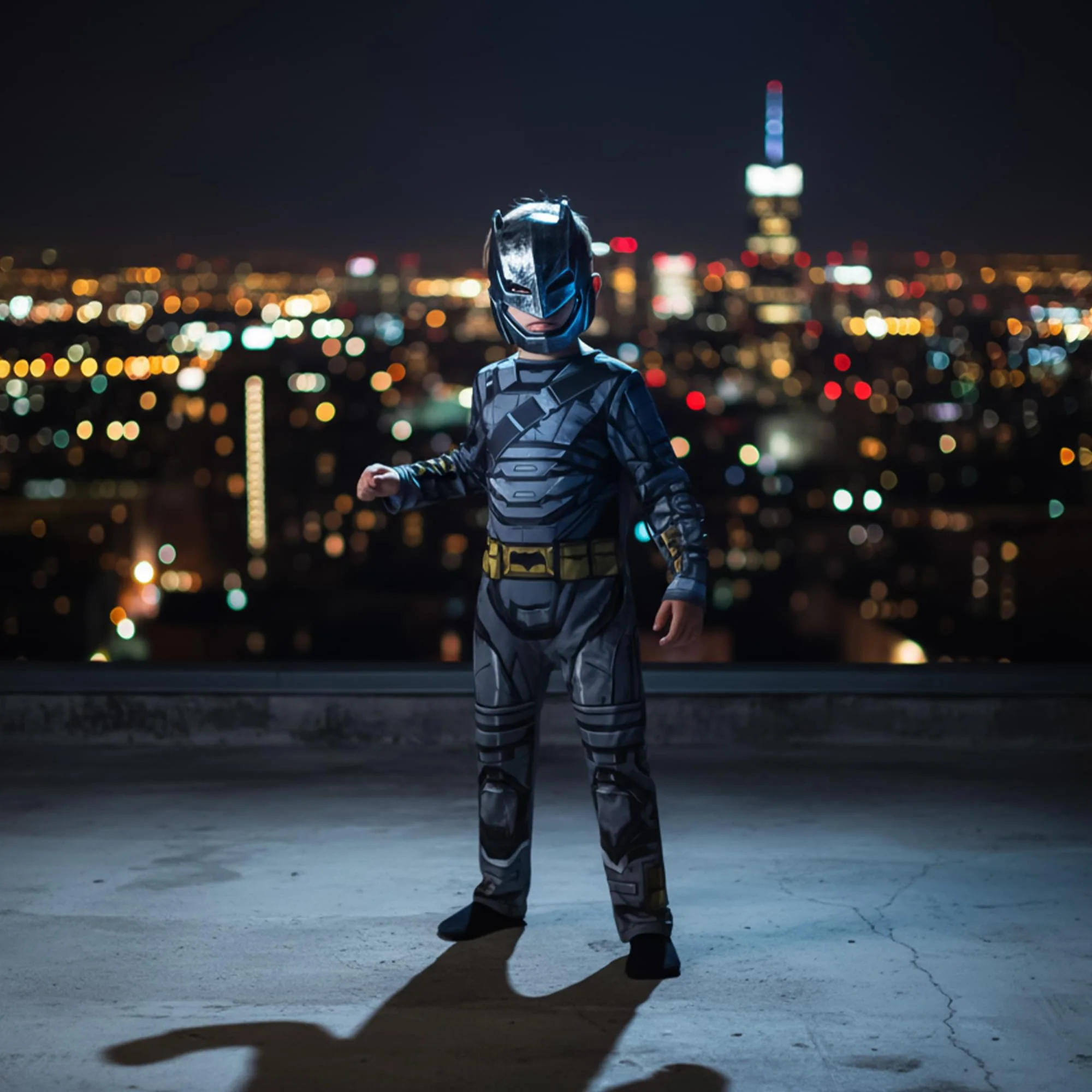 DC Dawn Of Justice Batman Armor Child Costume - Image 10