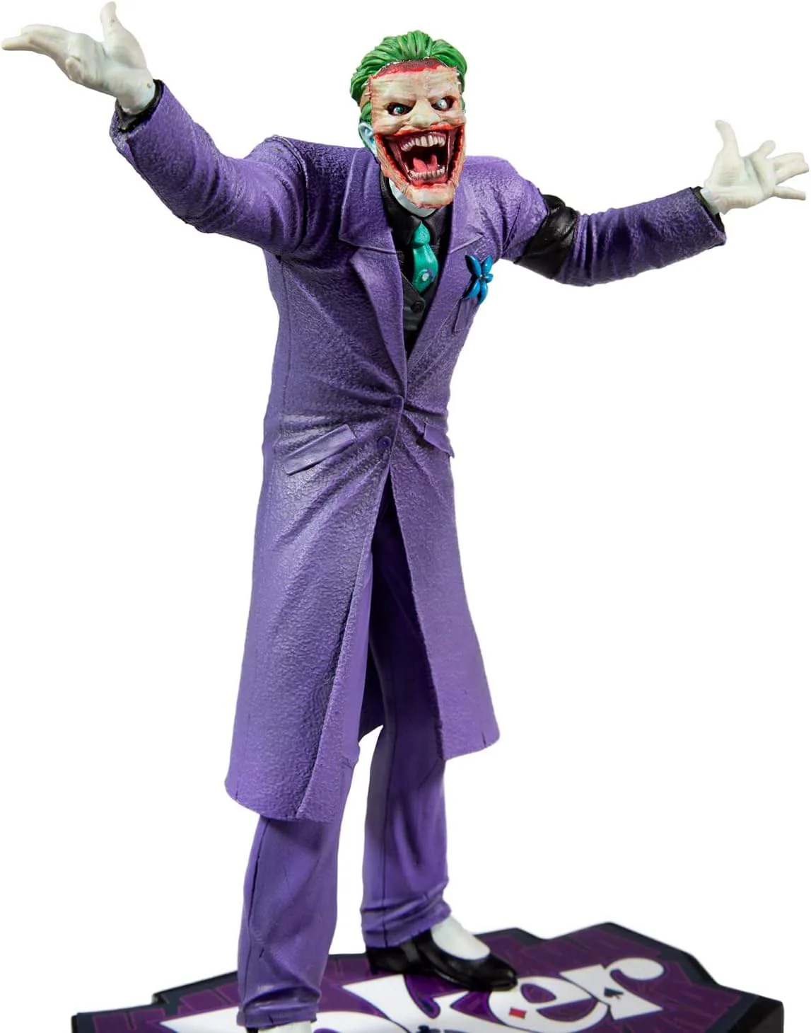DC Direct 1:10 Joker Purple Craze Statue By Greg Capullo - Image 2