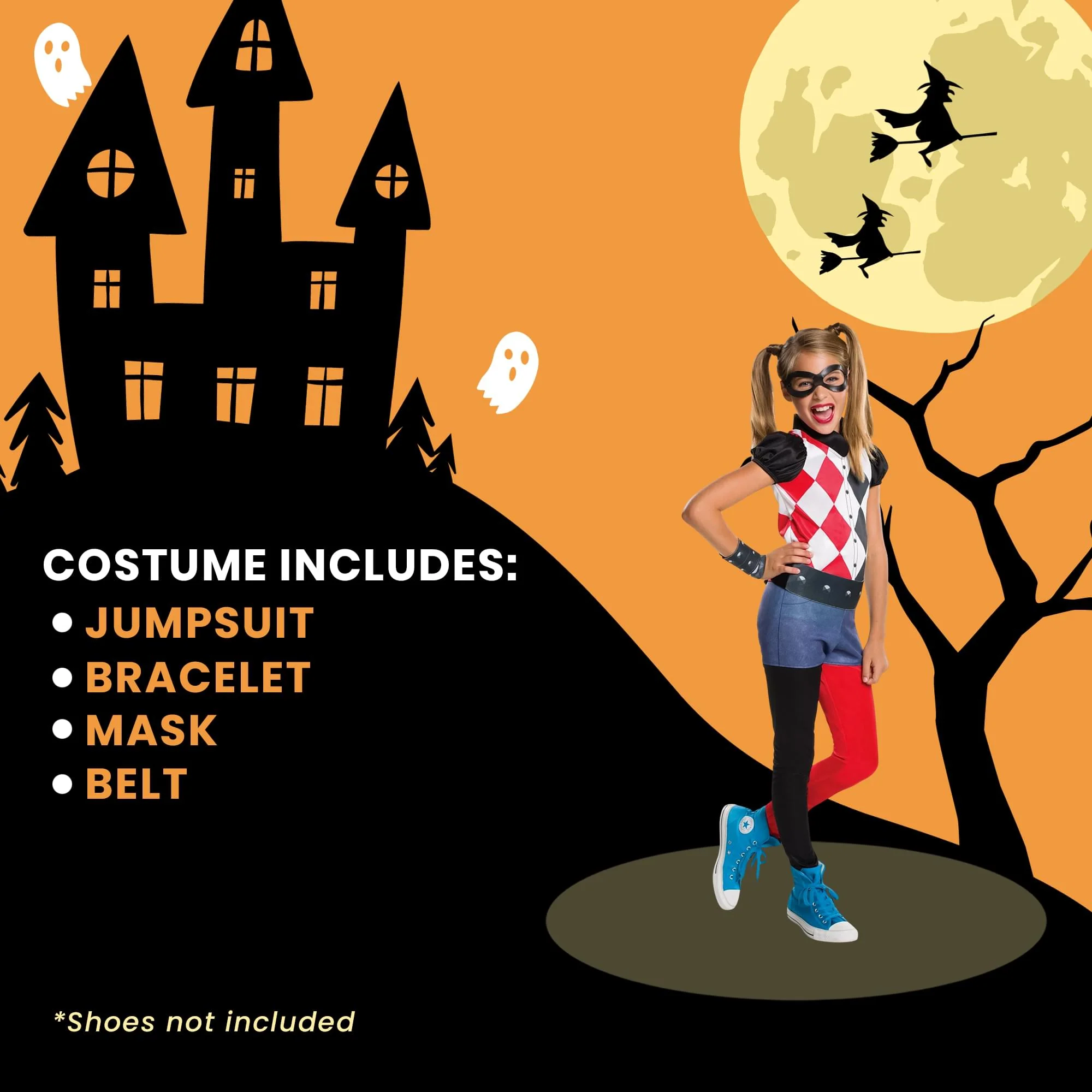 DC Harley Quinn Child Costume - Image 6