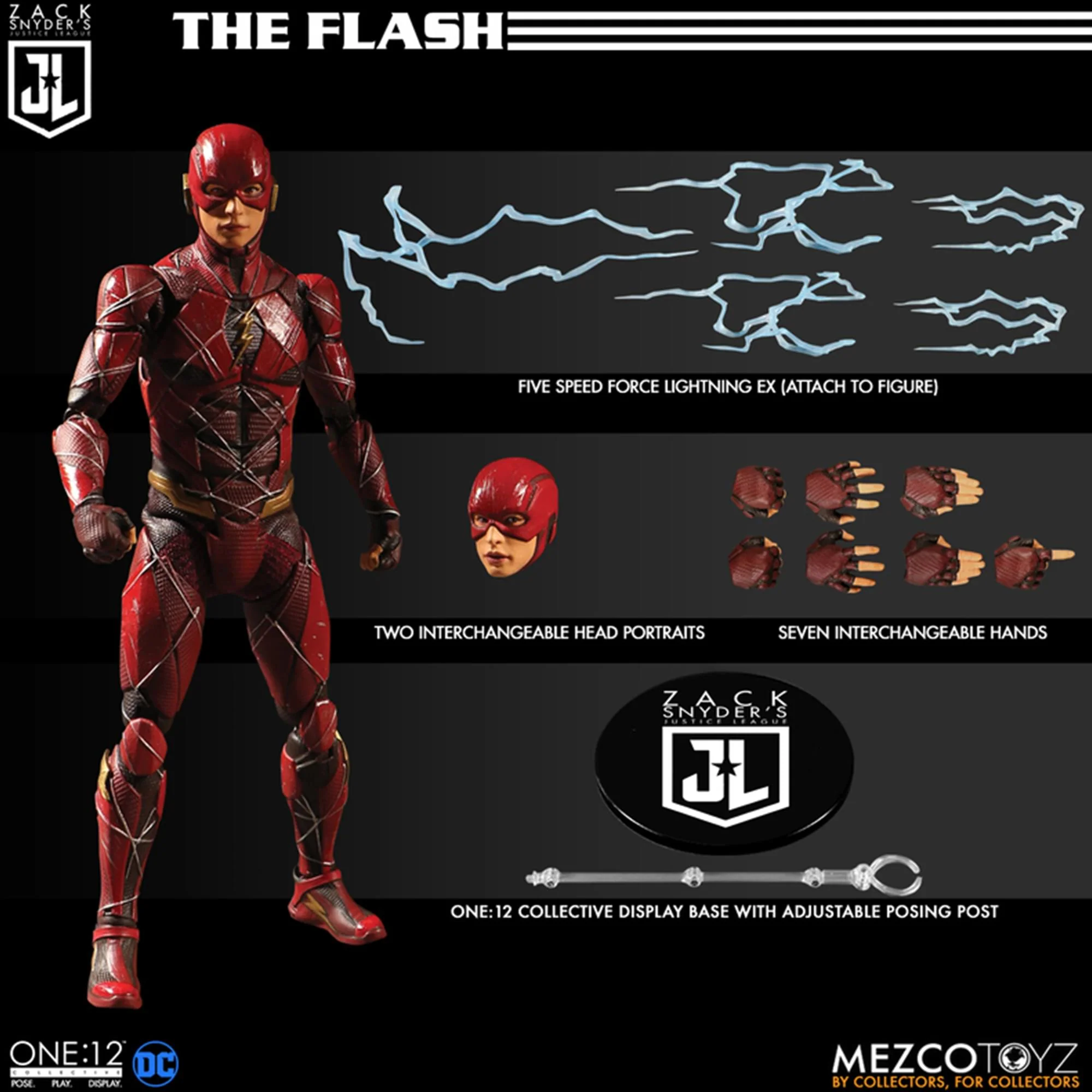 DC Justice League Deluxe One:12 Collective Steel Boxed Set - Image 8