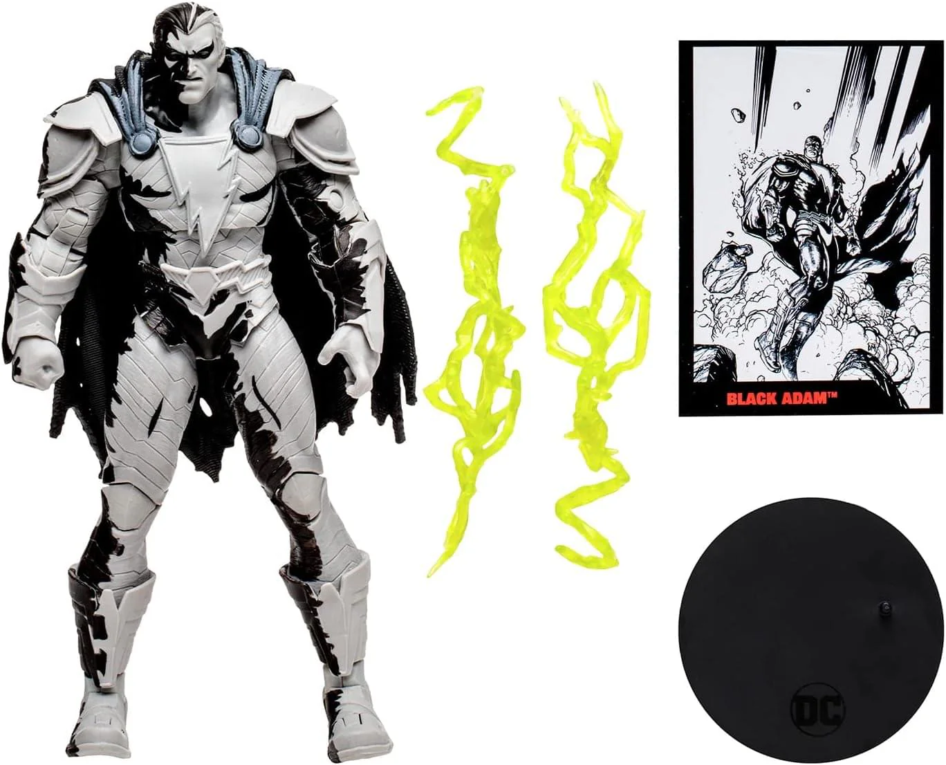 DC Multiverse 7 Inch Action Figure | Black Adam (BW Gold Label) - Image 2