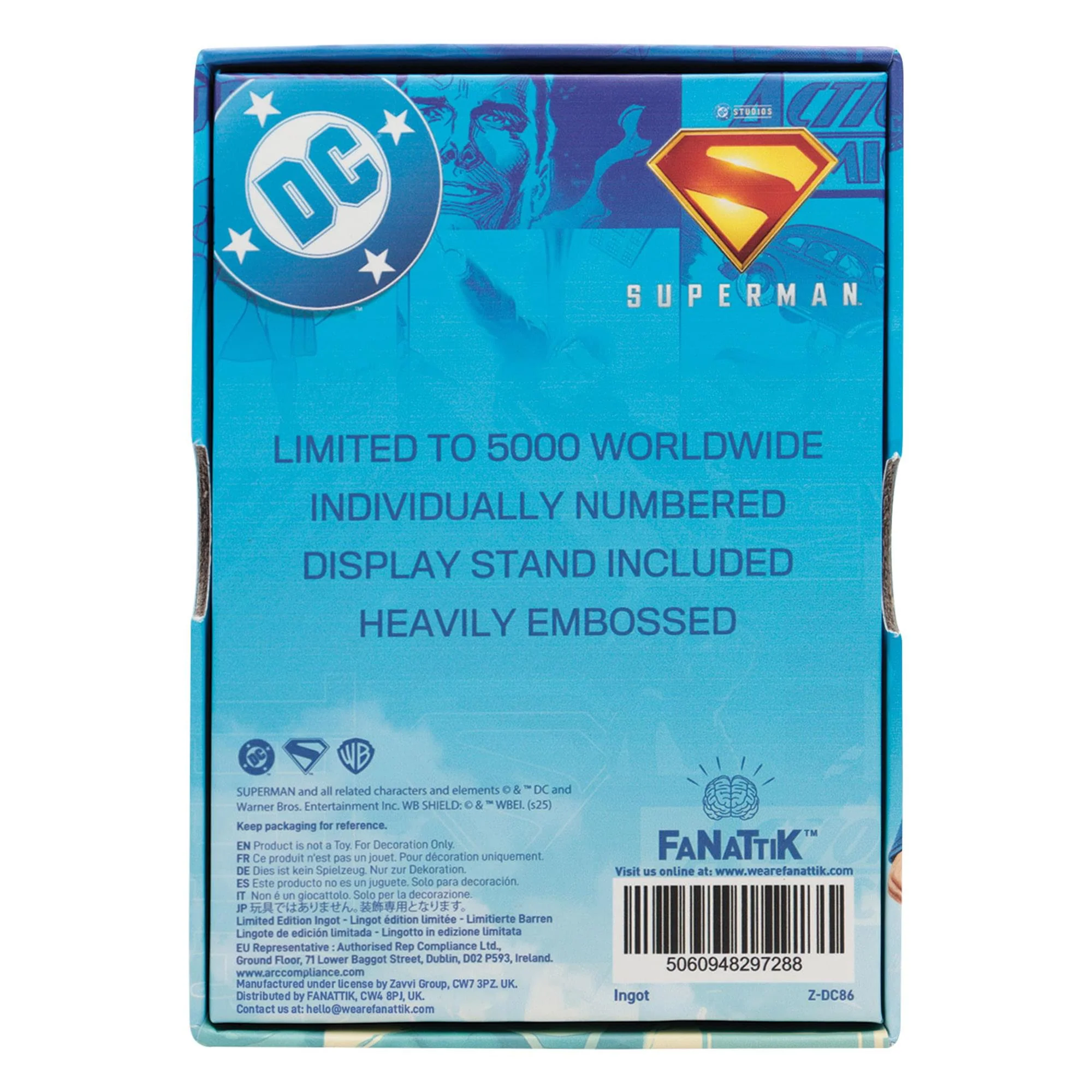 DC Superman 2025 Last Son of Krypton Limited Edition Ingot - Image 8