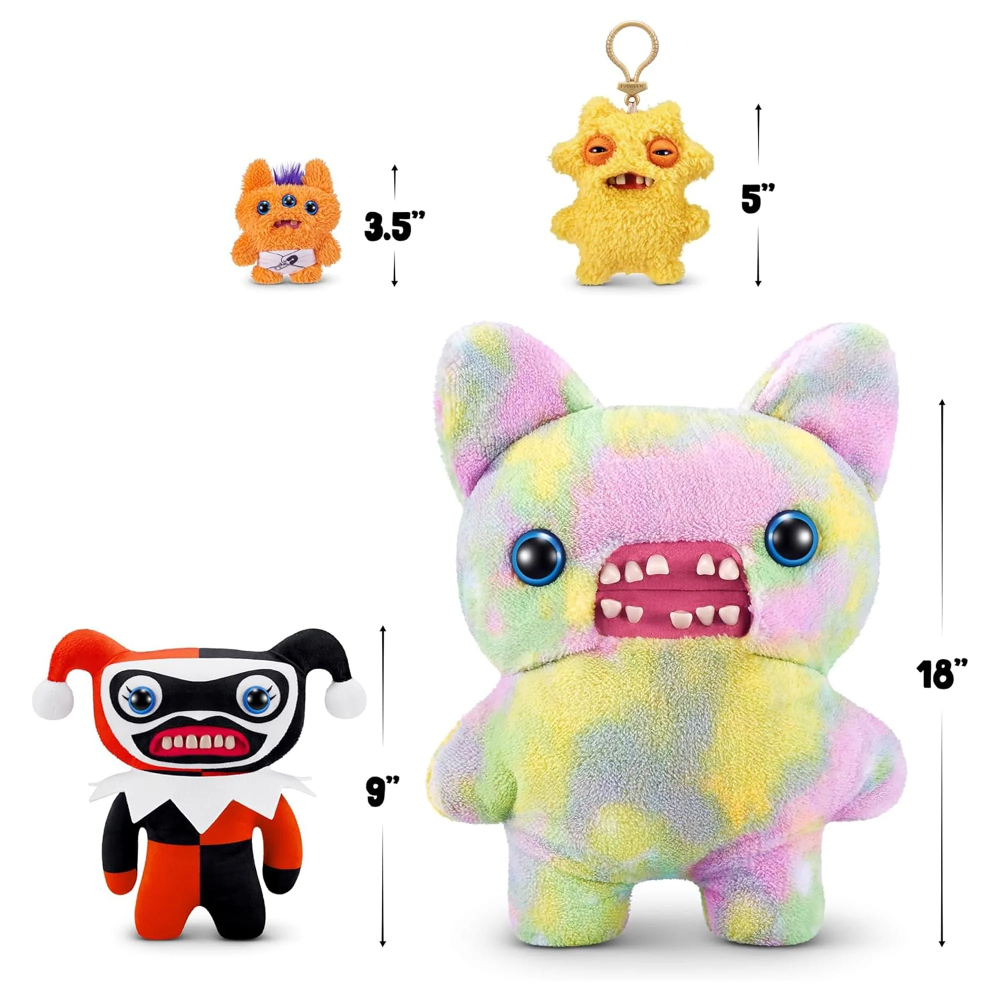 DC x Fuggler 9 Inch Collector Plush | Harley Quinn - Image 6