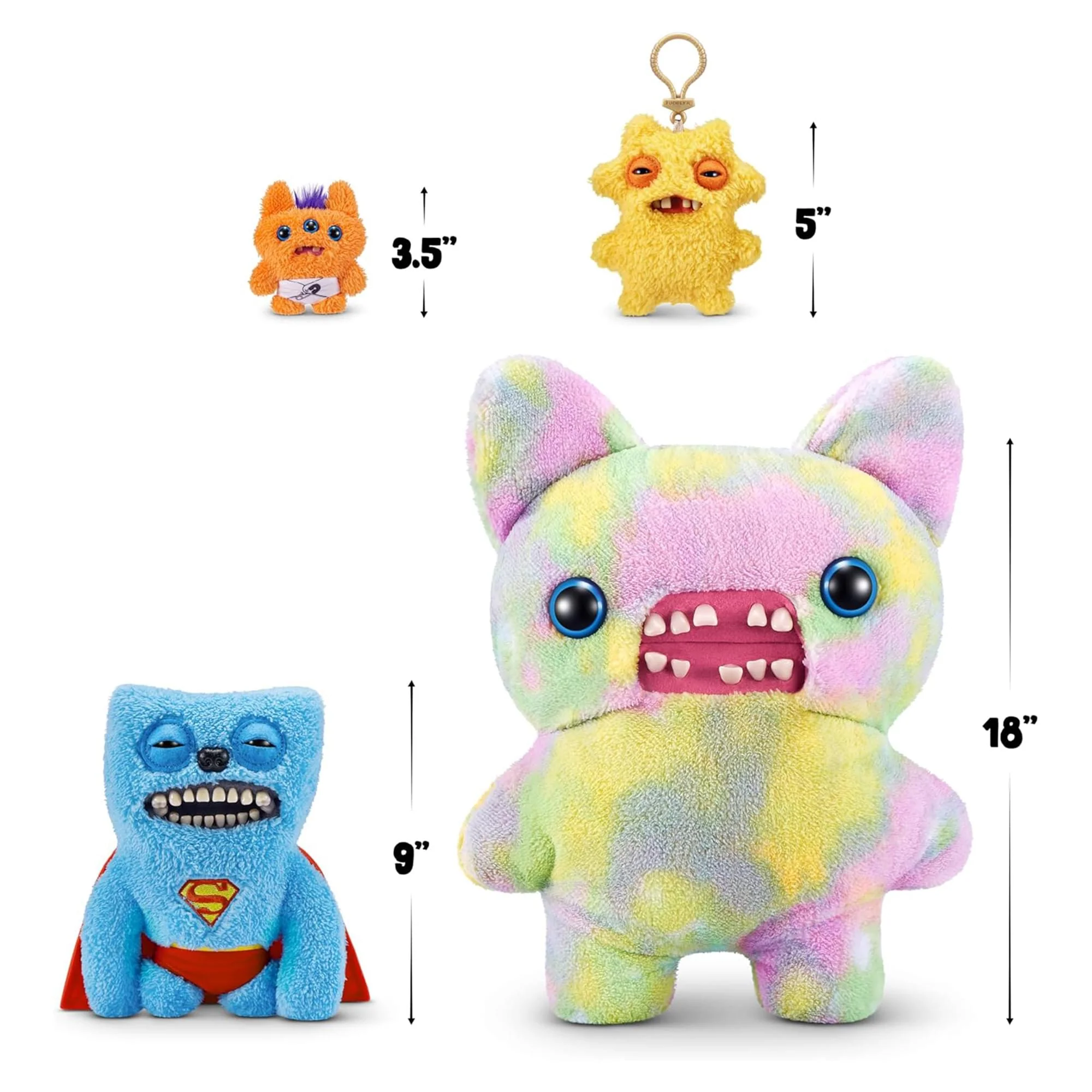 DC x Fuggler 9 Inch Collector Plush | Superman - Image 6