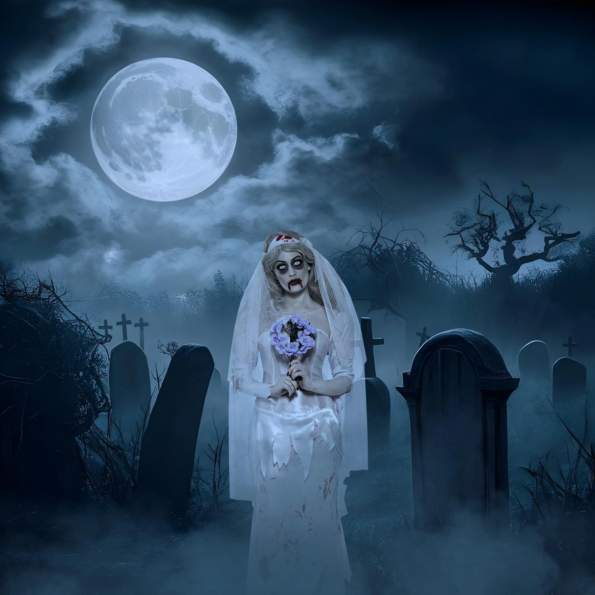 Dead Bride Child Costume - Image 16