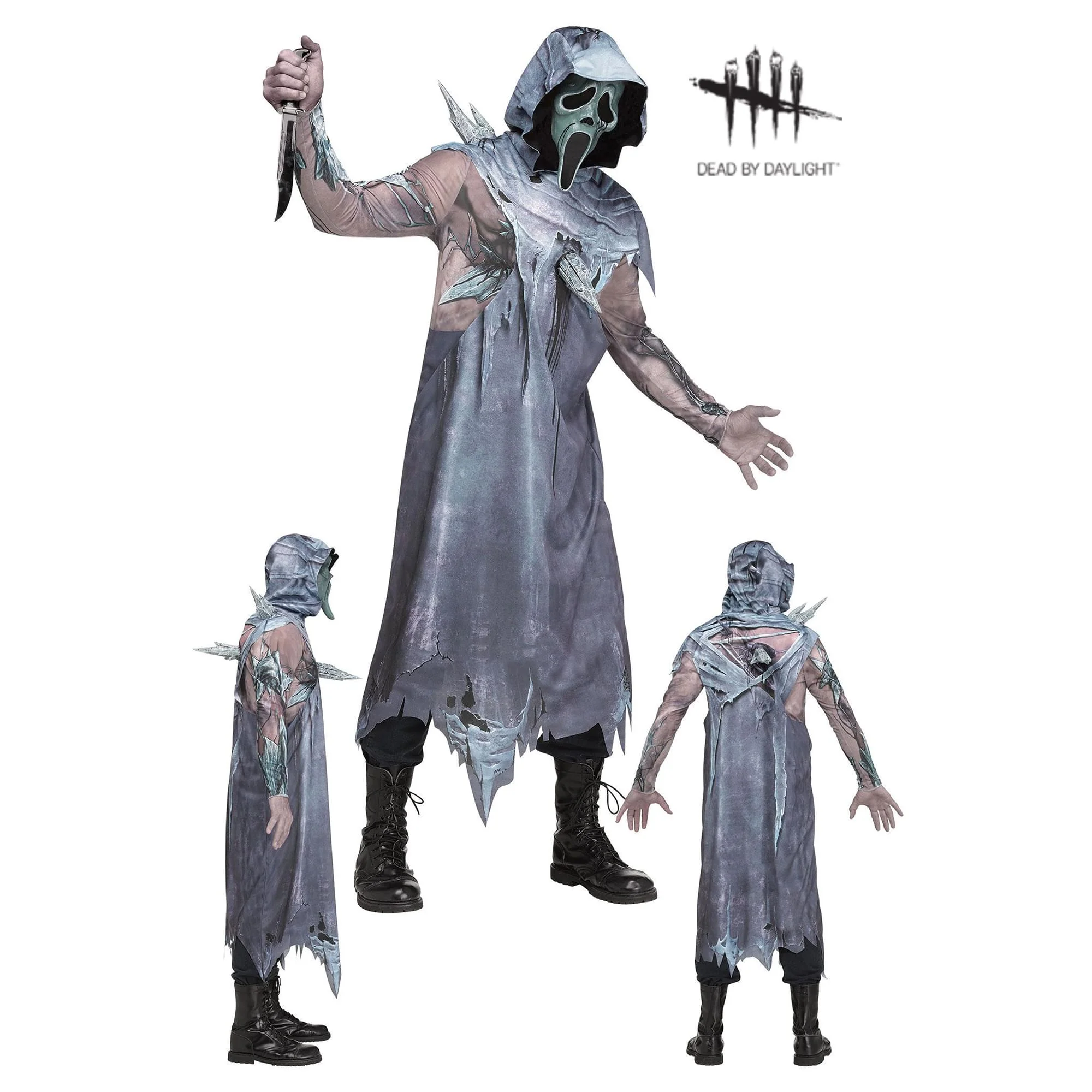 Dead By Daylight Icebound Phantom Adult Costume - Image 15
