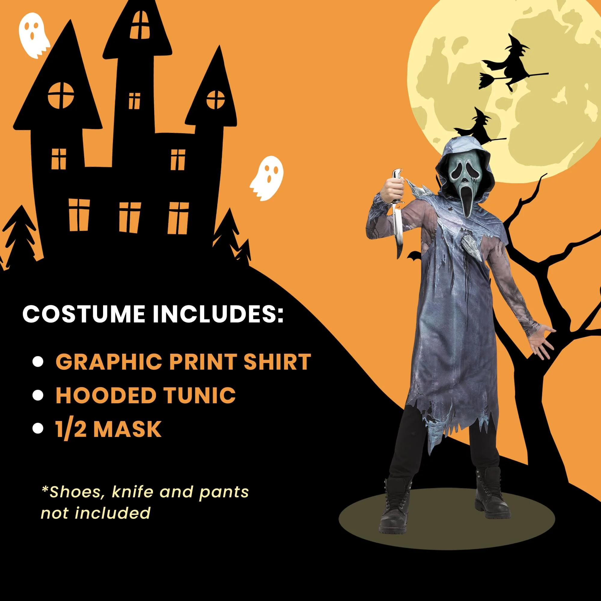 Dead By Daylight Icebound Phantom Child Costume - Image 8