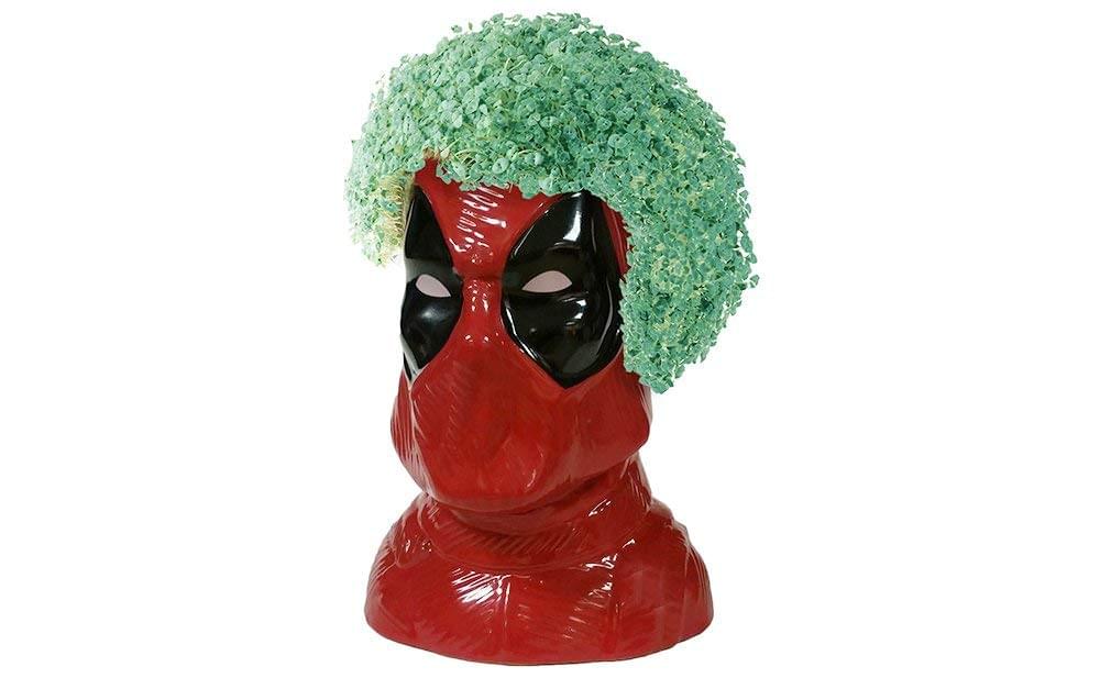 Deadpool Chia Pet Marvel Decorative Pottery Planter - Image 3