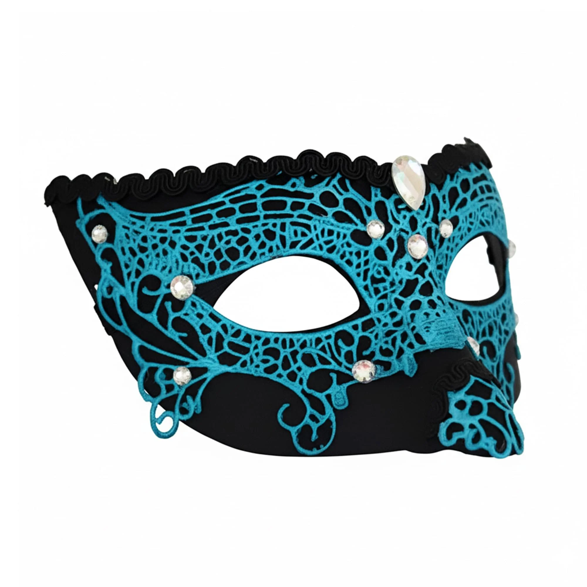 Delma Black/blue Mask Costume Accessory - Image 3
