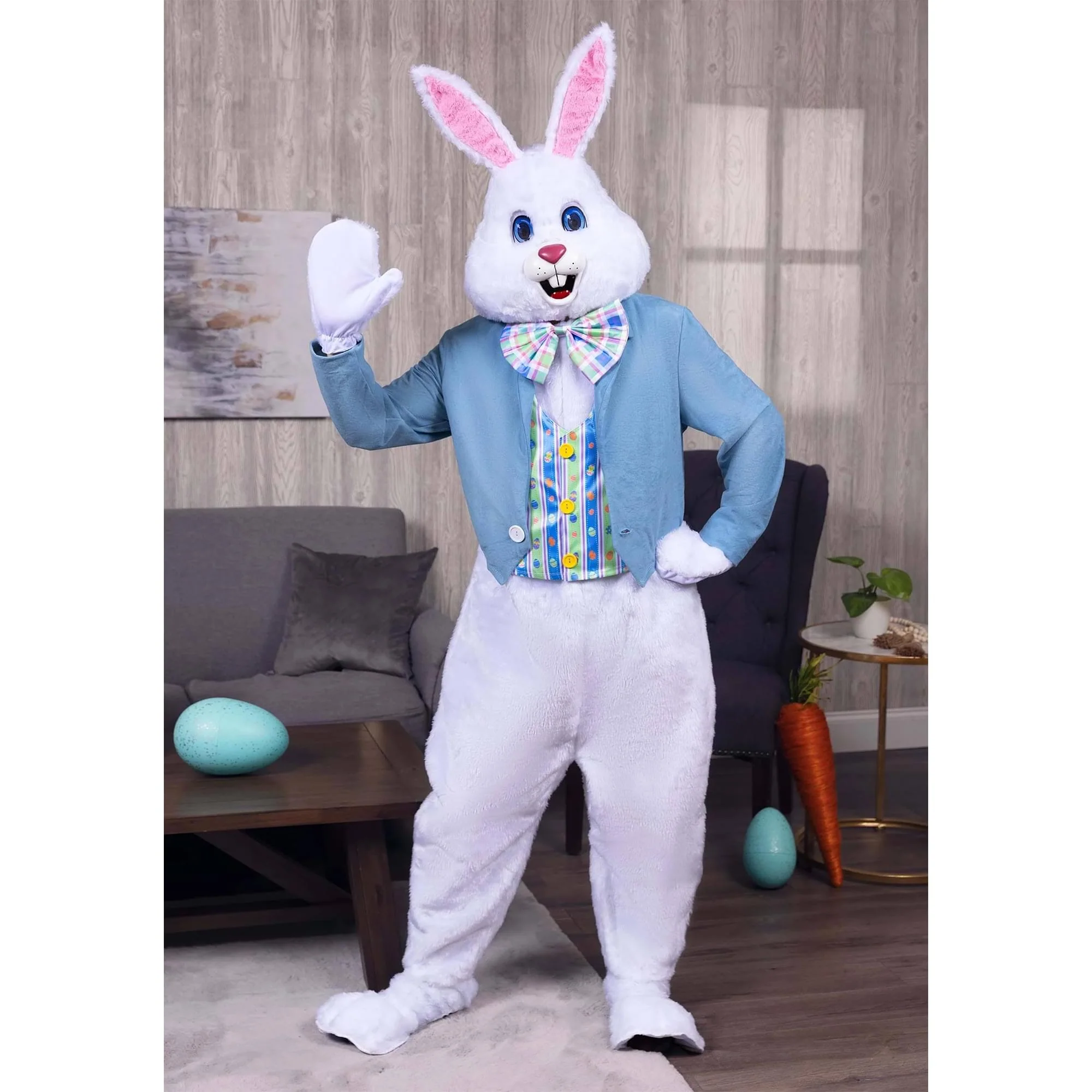 Deluxe Easter Bunny Adult Costume - Image 6