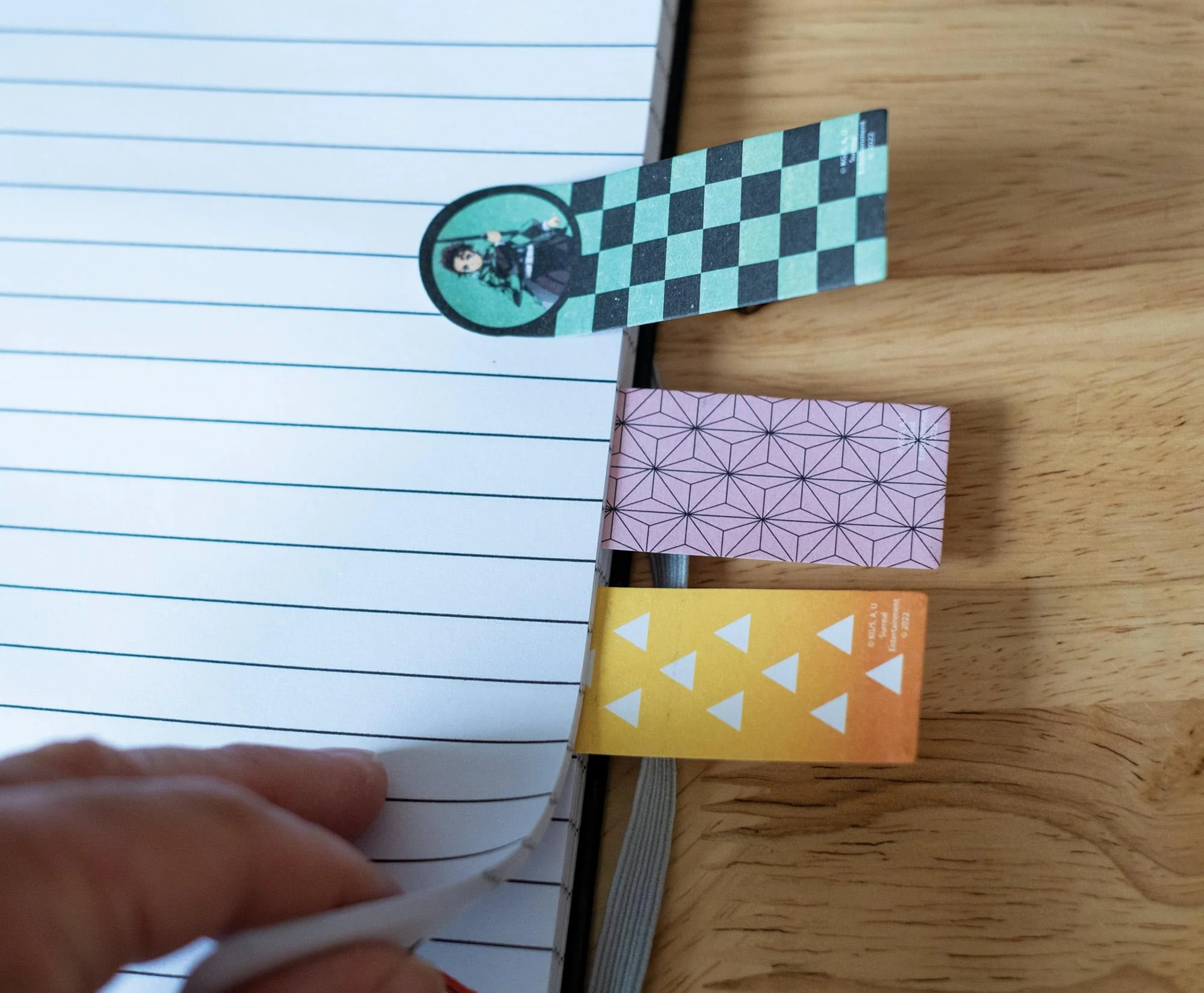 Demon Slayer Character Portrait 5 Sticky Memo Tabs Set - Image 4
