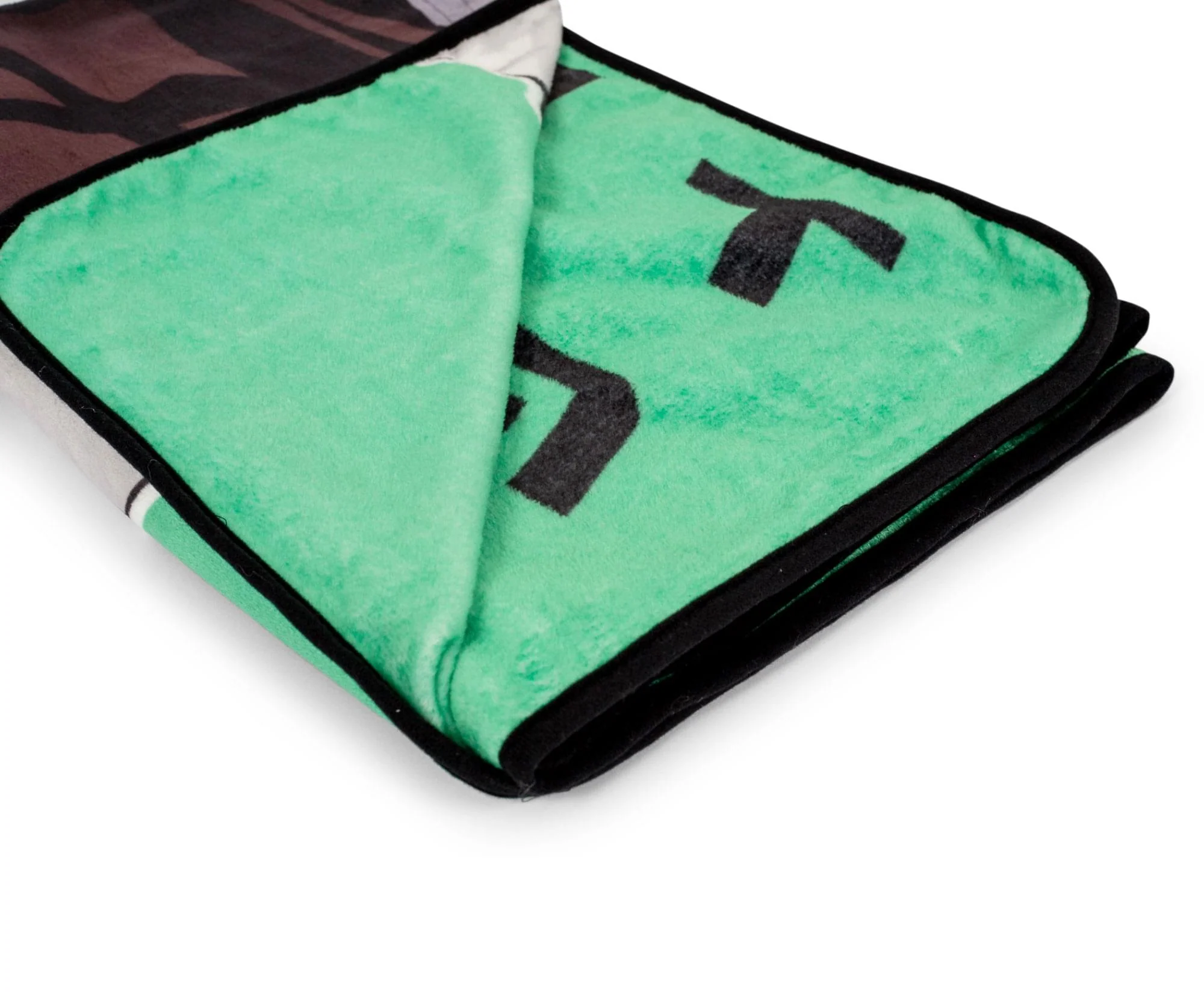Demon Slayer Tanjiro Kamado Haori Fleece Throw Blanket | 45 x 60 Inches - Image 3