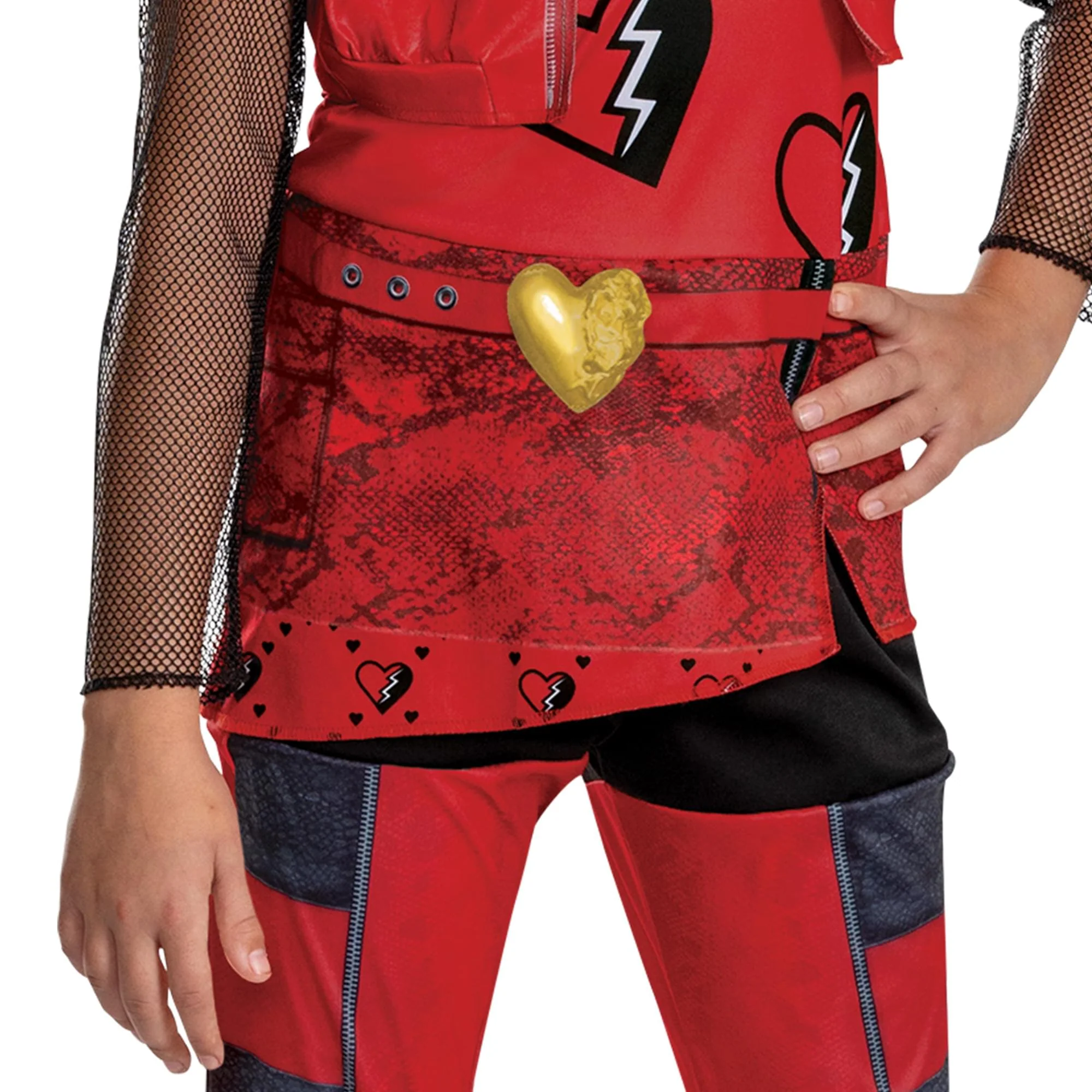 Descendants 4 Red Classic Girls Costume - Image 24