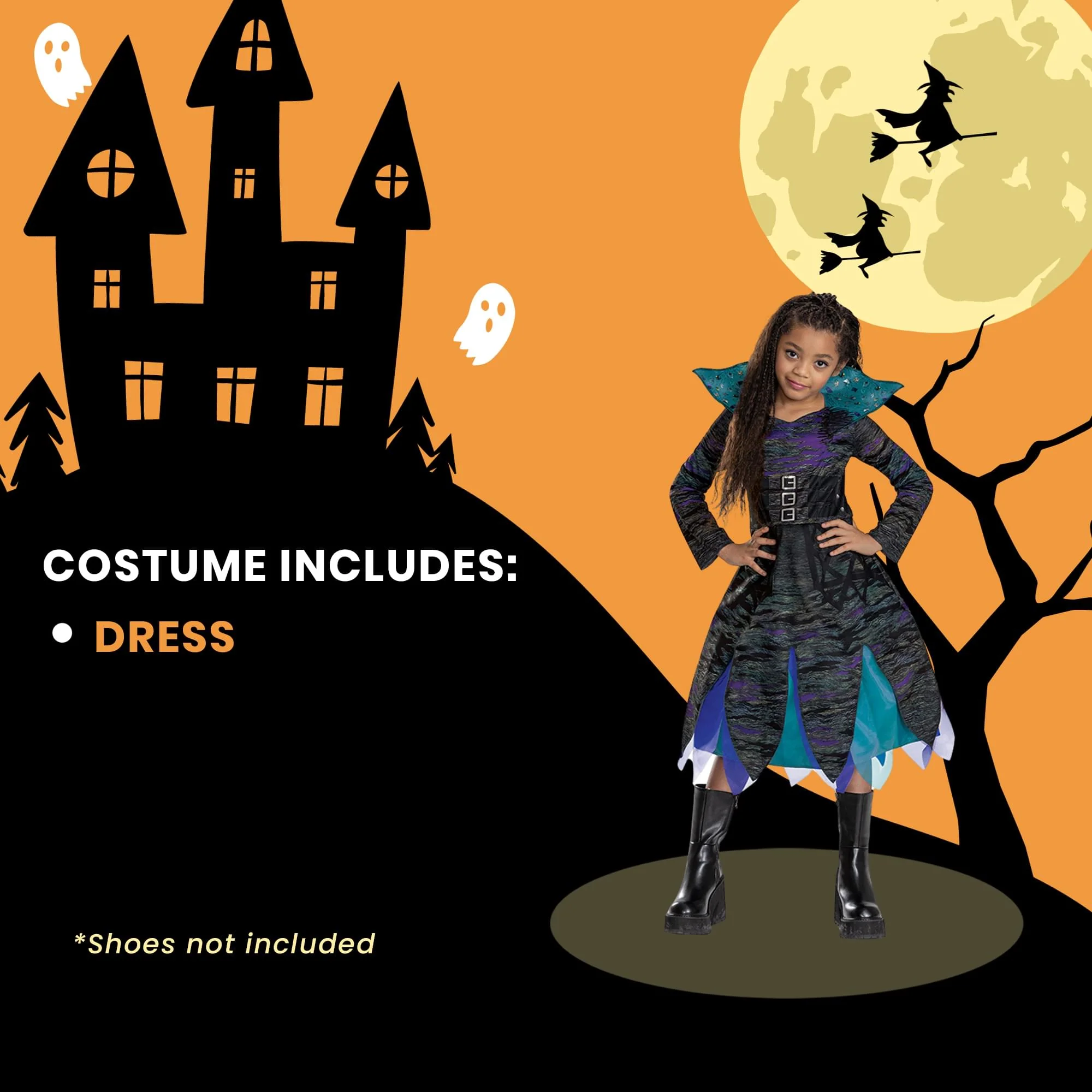 Descendants 4 Ulyana Classic Girls Costume - Image 5
