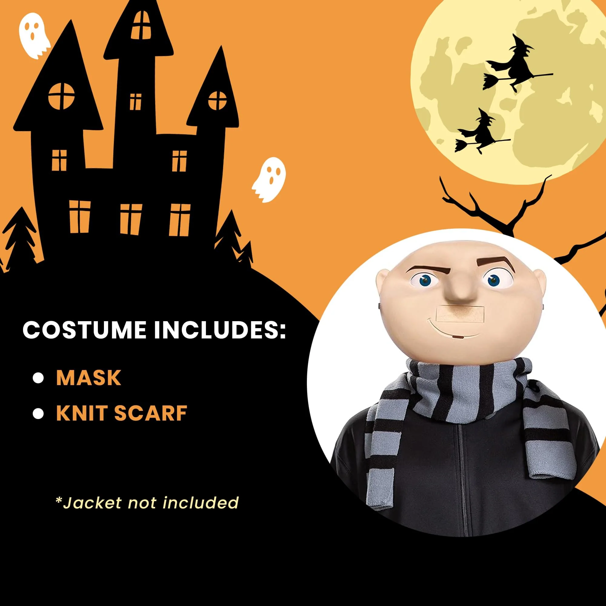 Despicable Me Gru Adult Costume Kit | One Size - Image 5