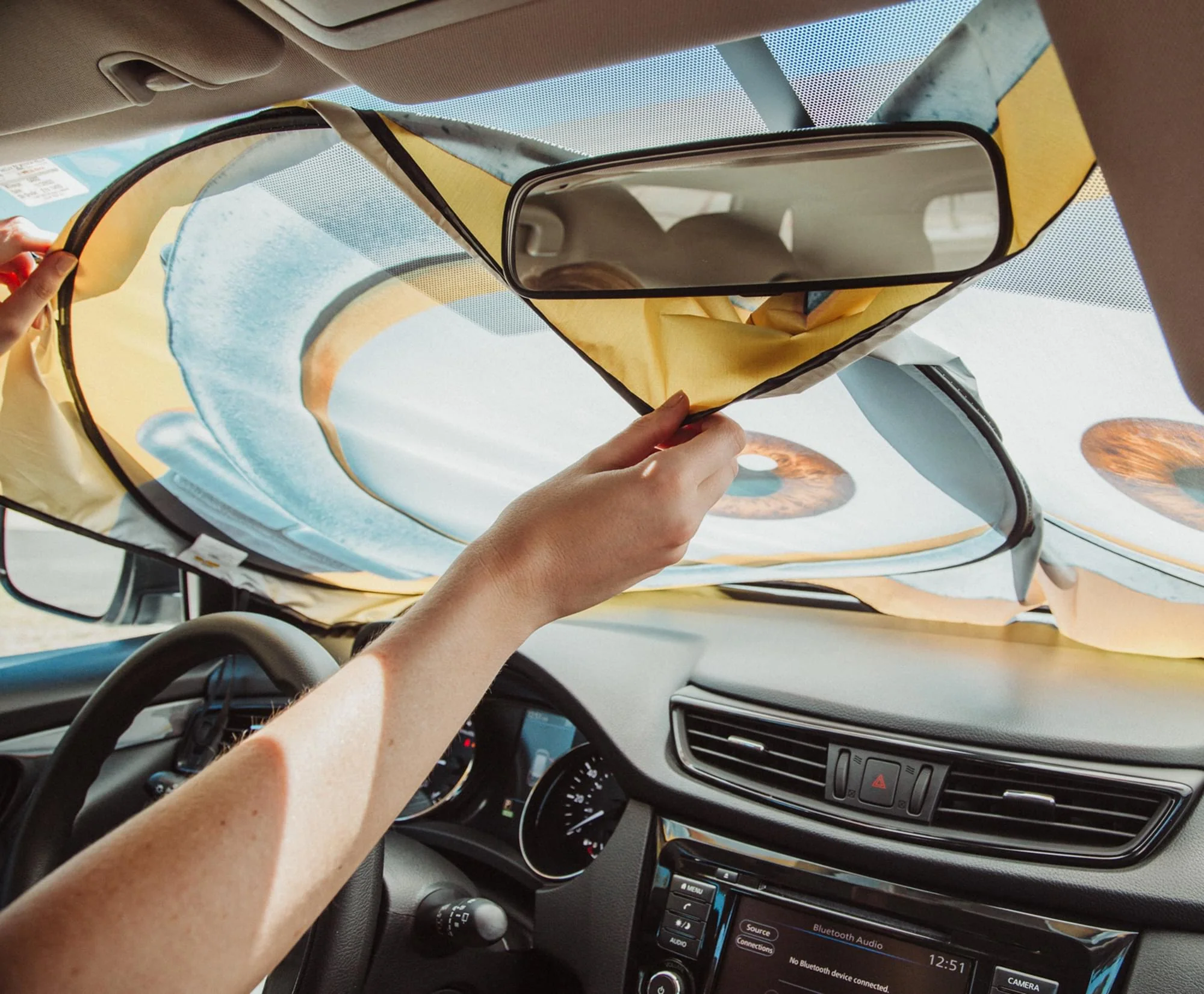 Despicable Me Minions Face Sunshade for Car Windshield | 64 x 32 Inches - Image 6