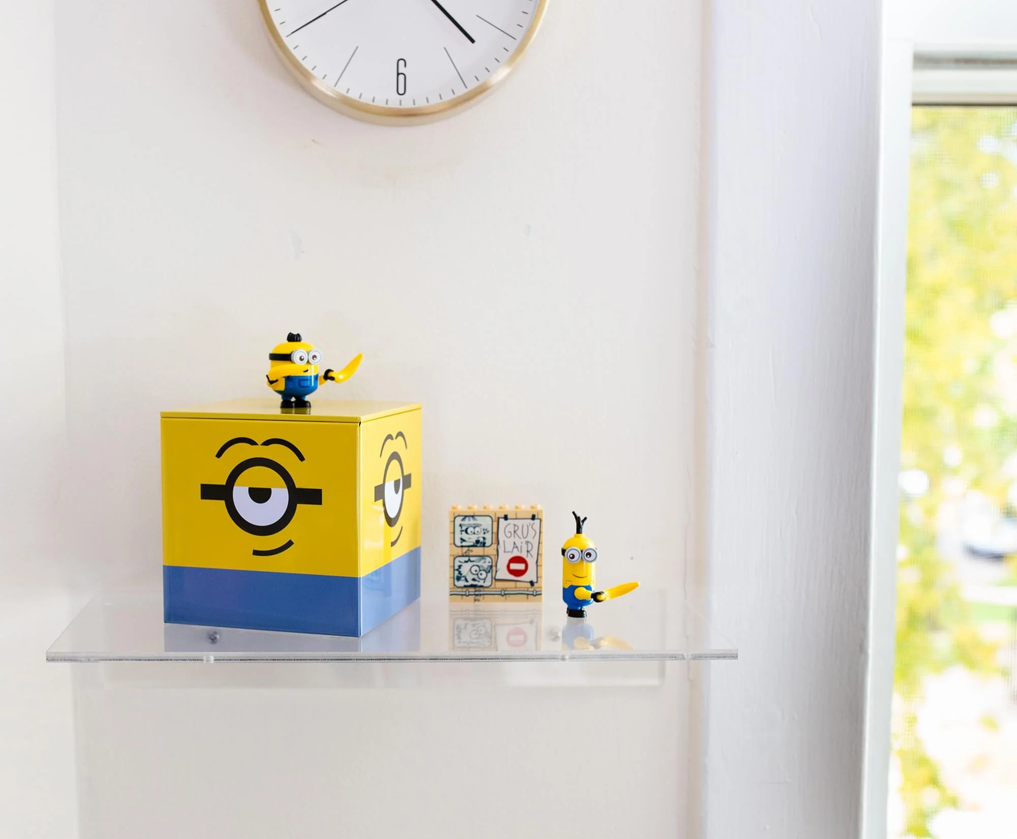 Despicable Me Minions Tin Storage Box Cube Organizer with Lid | 4 Inches - Image 5