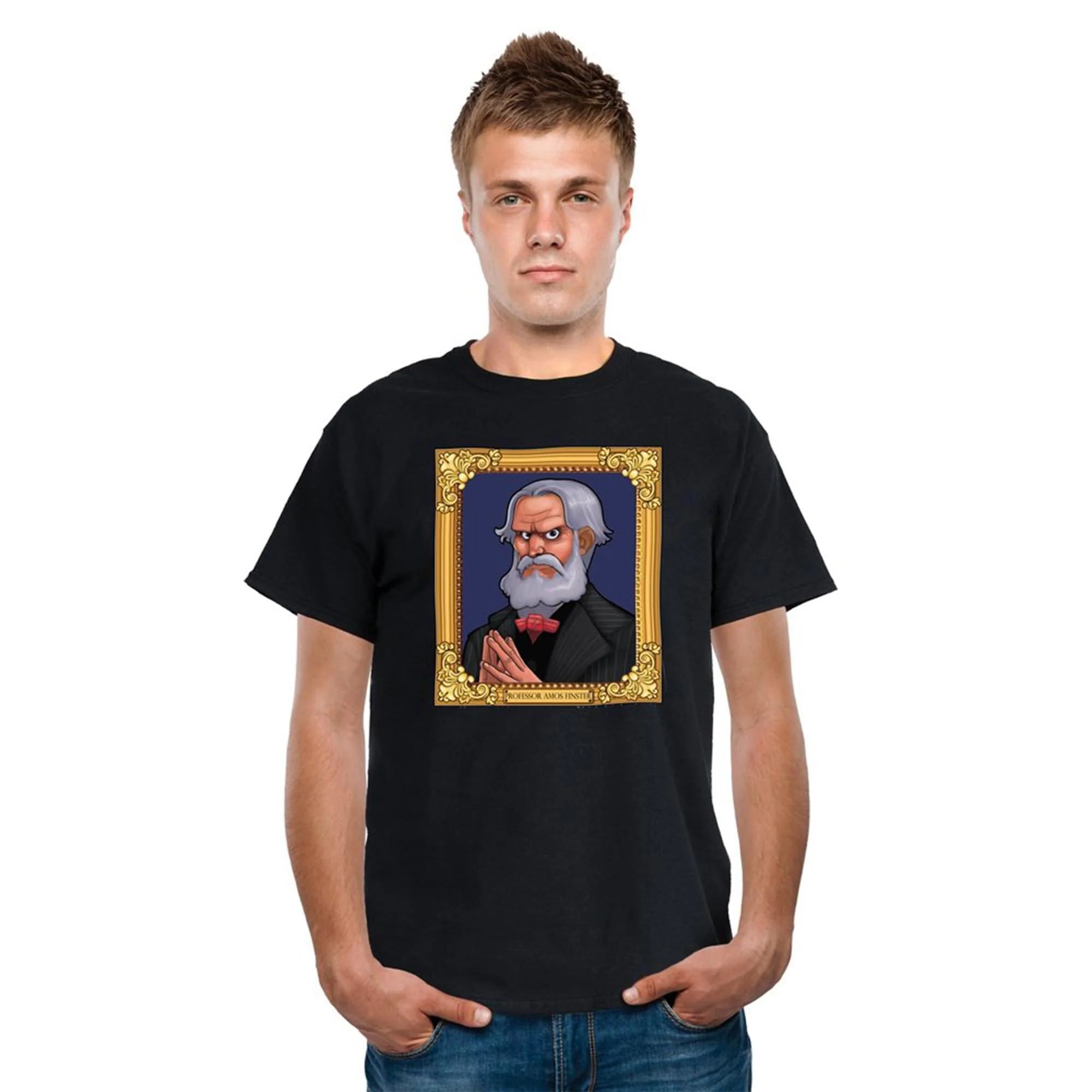 Digital Dudz Haunted Mansion Portrait Adult T-Shirt - Image 10