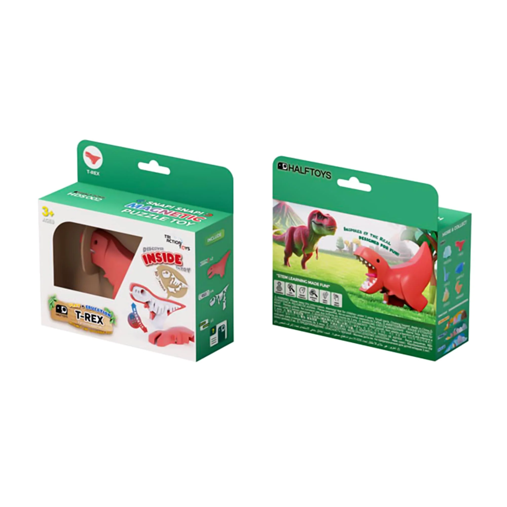 Dino T-rex Magnetic Puzzle Toy - Image 8