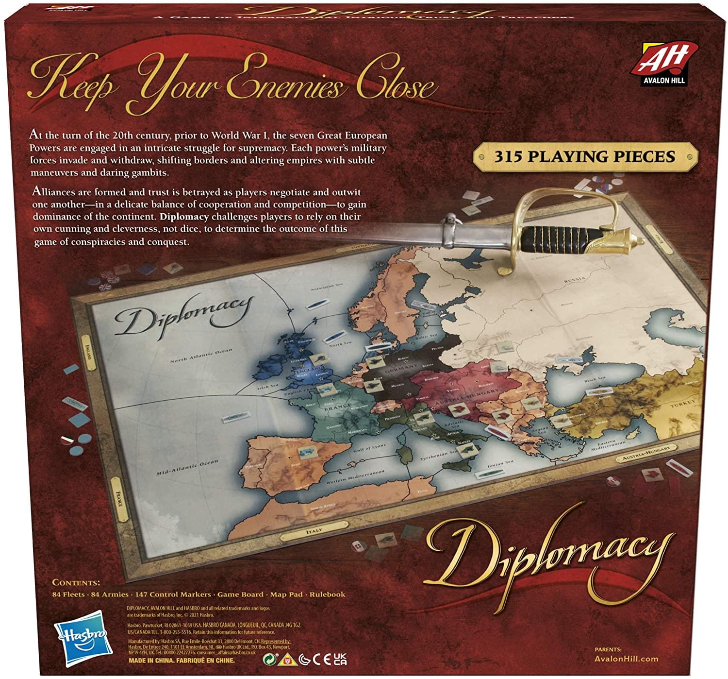 Diplomacy Cooperative Board Game - Image 4