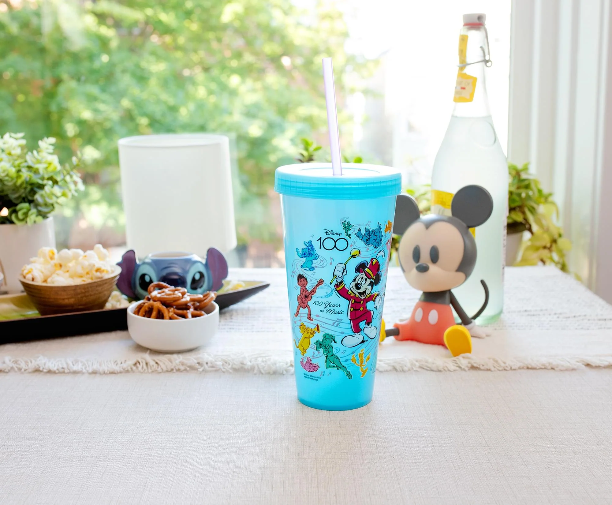 Disney 100 Mickey Mouse Color-Change Tumbler With Lid and Straw | Holds 20 Ounce - Image 3
