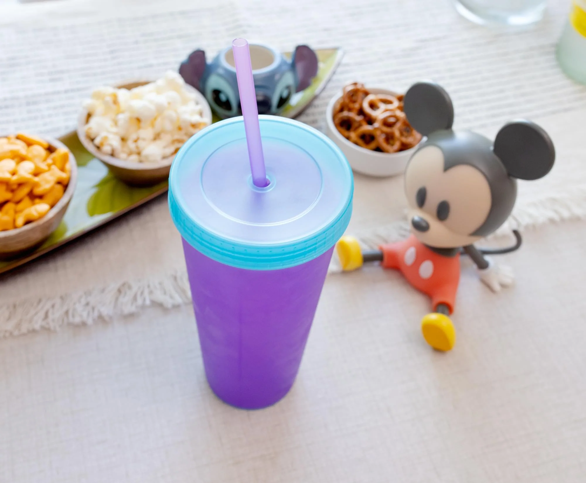Disney 100 Mickey Mouse Color-Change Tumbler With Lid and Straw | Holds 20 Ounce - Image 8