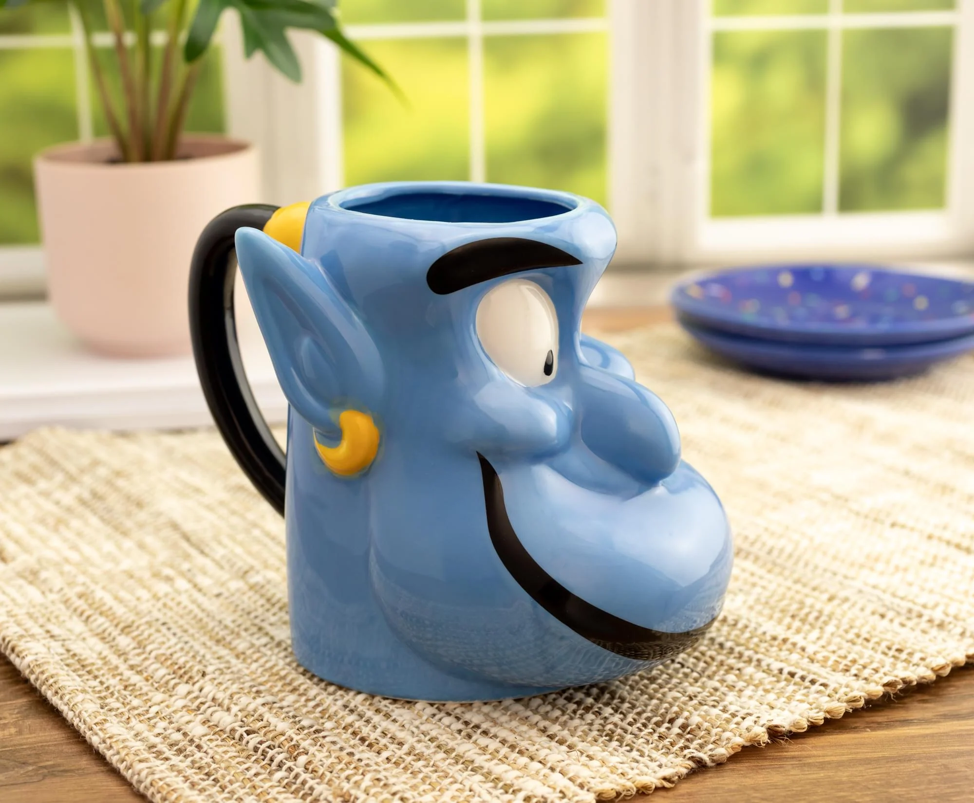 Disney Aladdin Genie 3D Sculpted Ceramic Mug | Holds 22 Ounces - Image 6