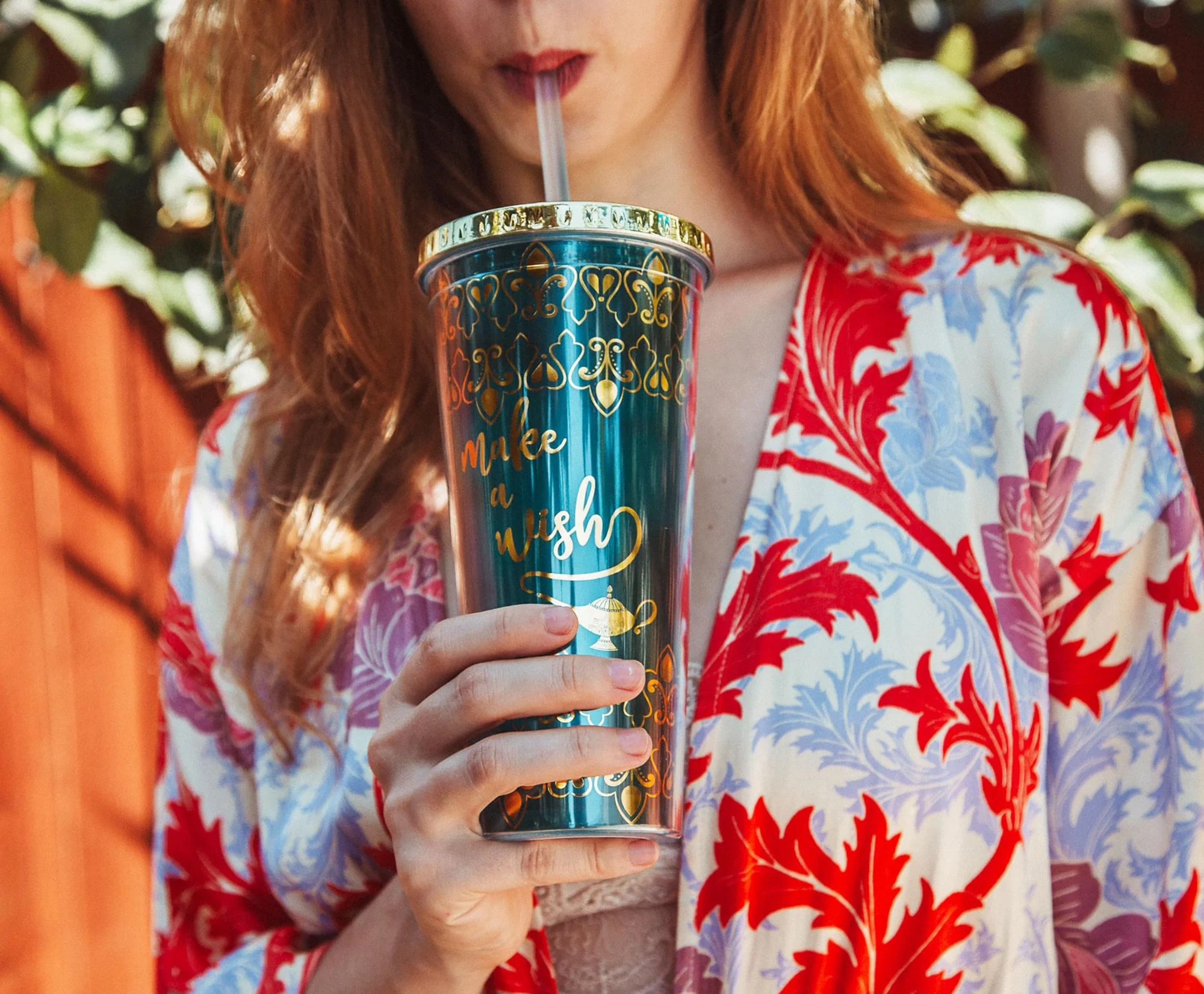 Disney Aladdin "Make A Wish" Reusable Carnival Cup with Lid and Straw | Holds 16 Ounces - Image 5