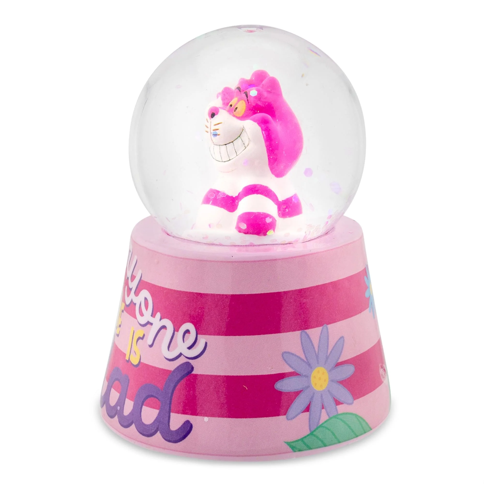 Disney Alice in Wonderland Cheshire Cat Mini Light-Up Snow Globe | 3 Inches Tall - Image 3