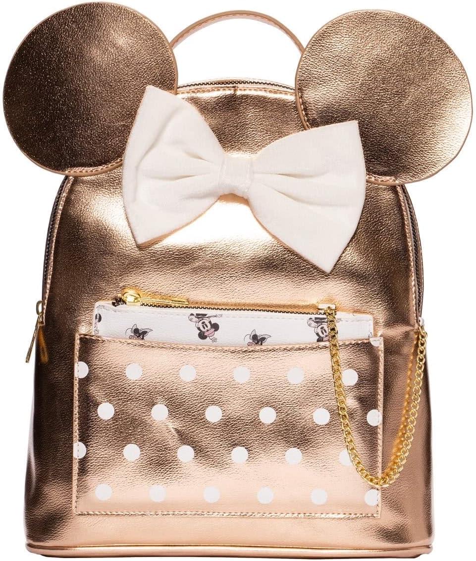 Disney Amigo Minnie Mouse 11 Inch Detachable Pouch Mini-Backpack - Image 4