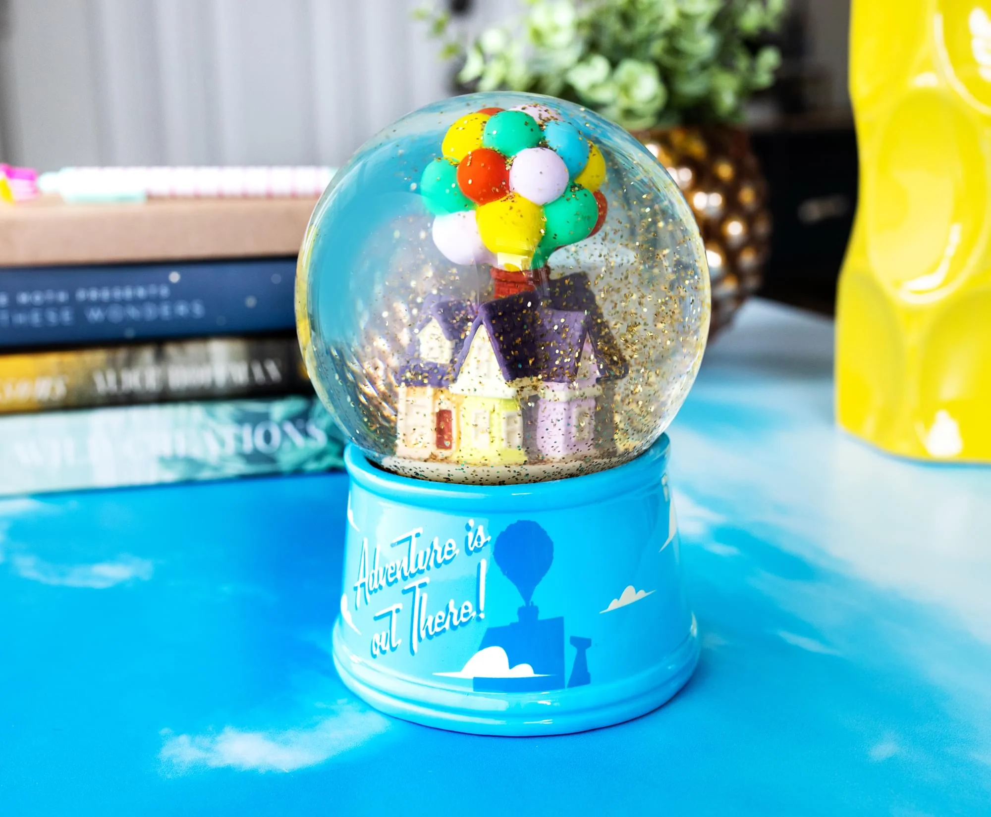 Disney and Pixar UP House Light-Up Snow Globe | 6 Inches Tall - Image 3