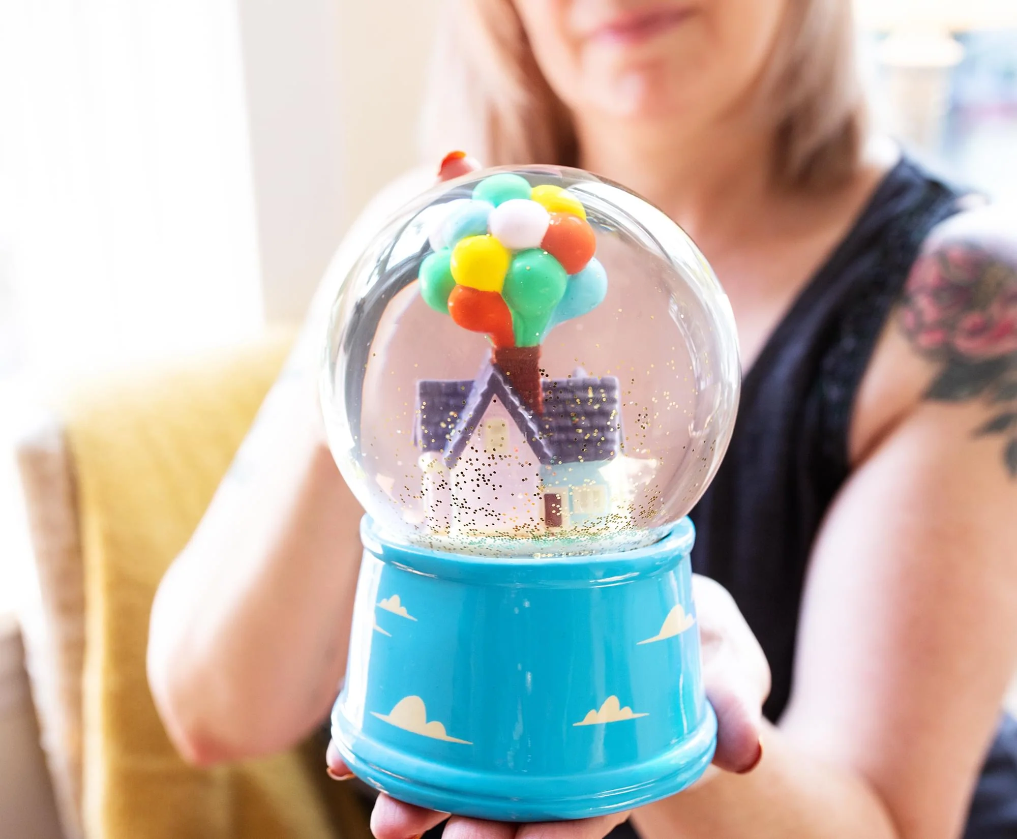 Disney and Pixar UP House Light-Up Snow Globe | 6 Inches Tall - Image 8