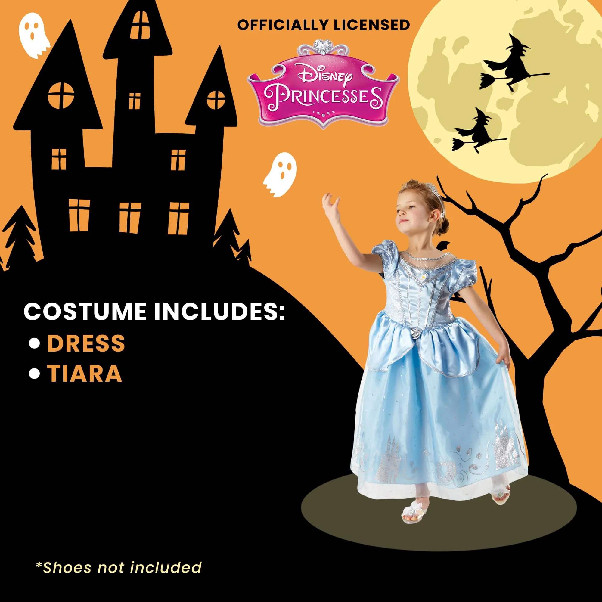 Disney Anniversary Cinderella Child Costume - Image 9