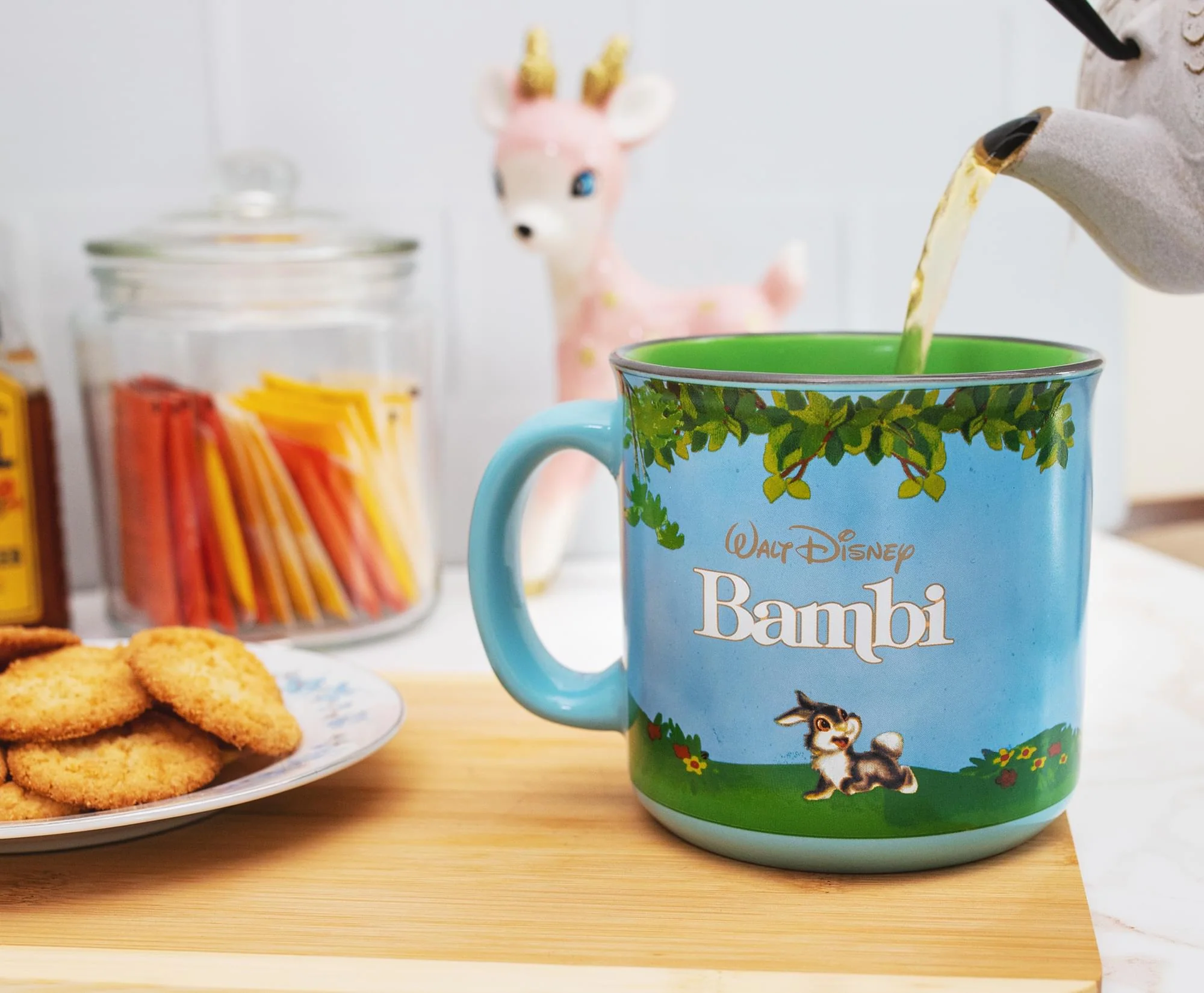 Disney Bambi Meadow Scene Ceramic Camper Mug | Holds 20 Ounces - Image 5