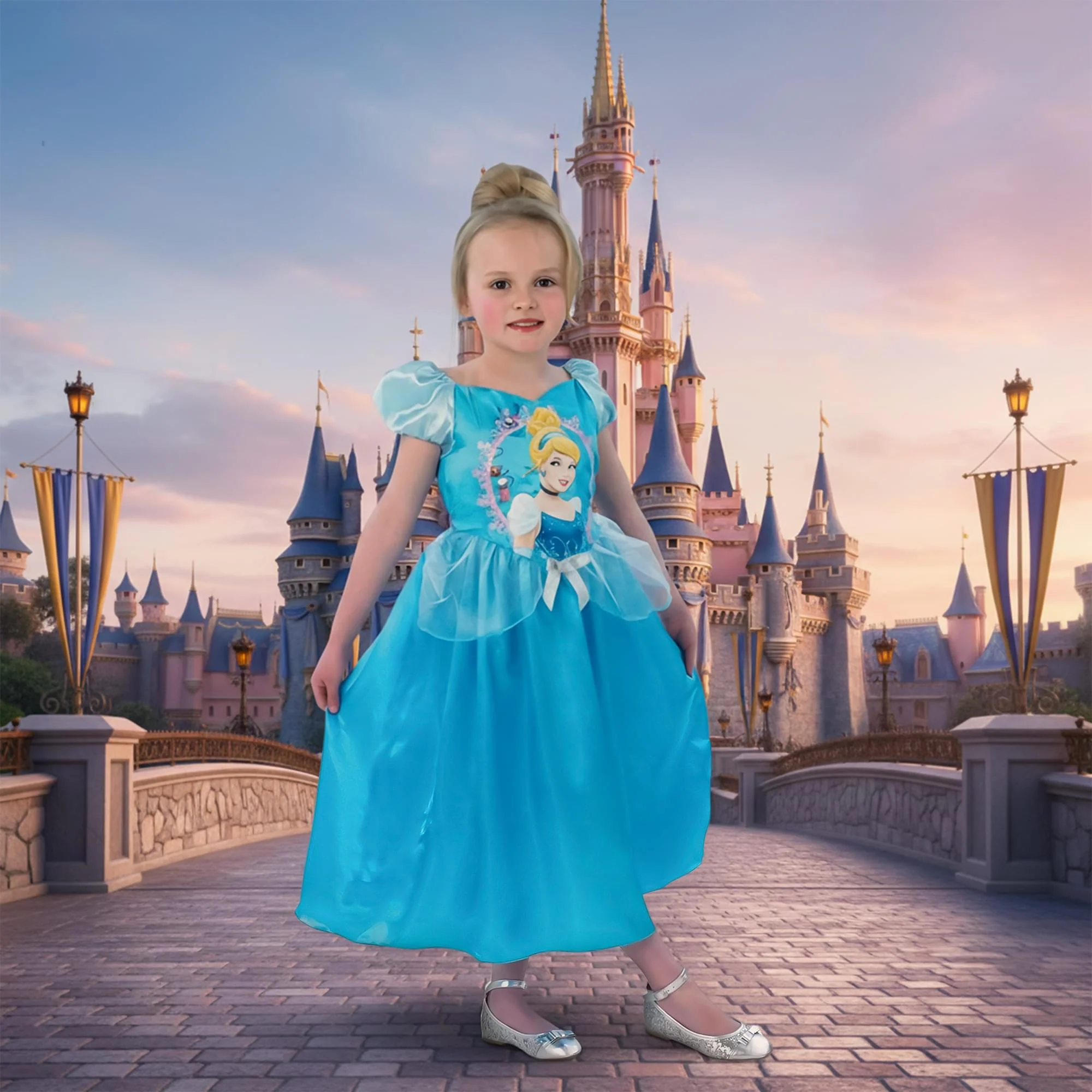 Disney Cinderella Classic Child Costume - Image 8