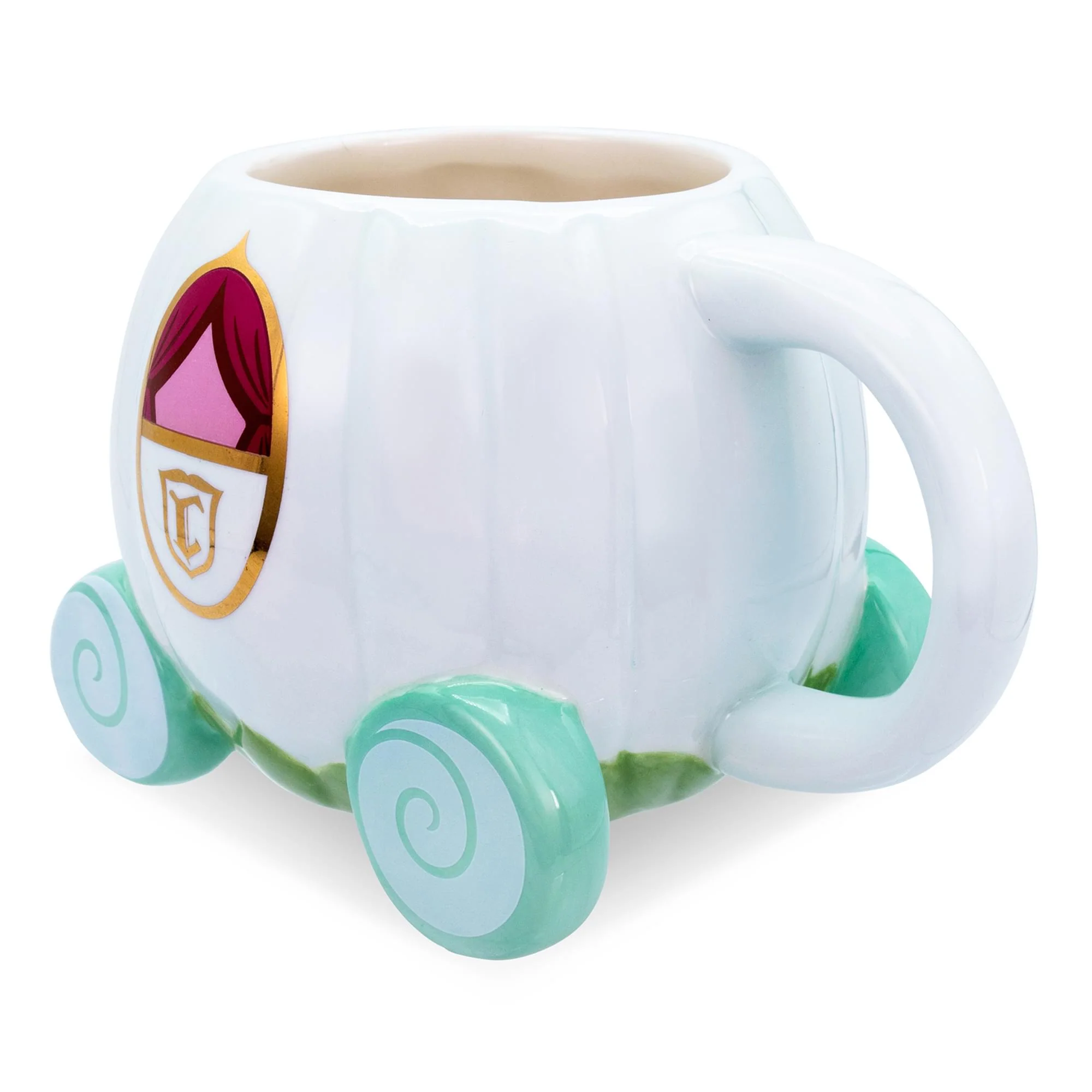 Disney Cinderella Coach 3D Sculpted Ceramic Mug | Holds 20 Ounces - Image 3
