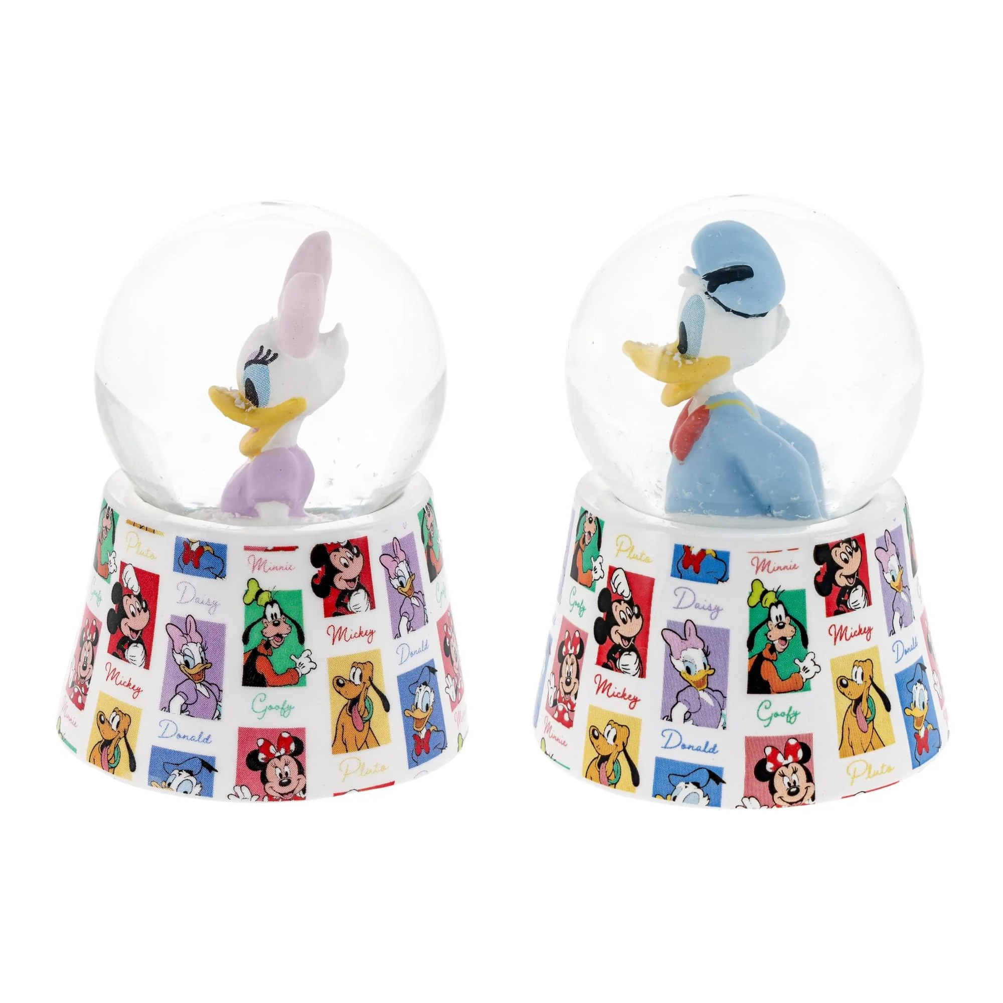Disney Donald and Daisy Duck Mini Light-Up Snow Globes | Set of 2 - Image 3