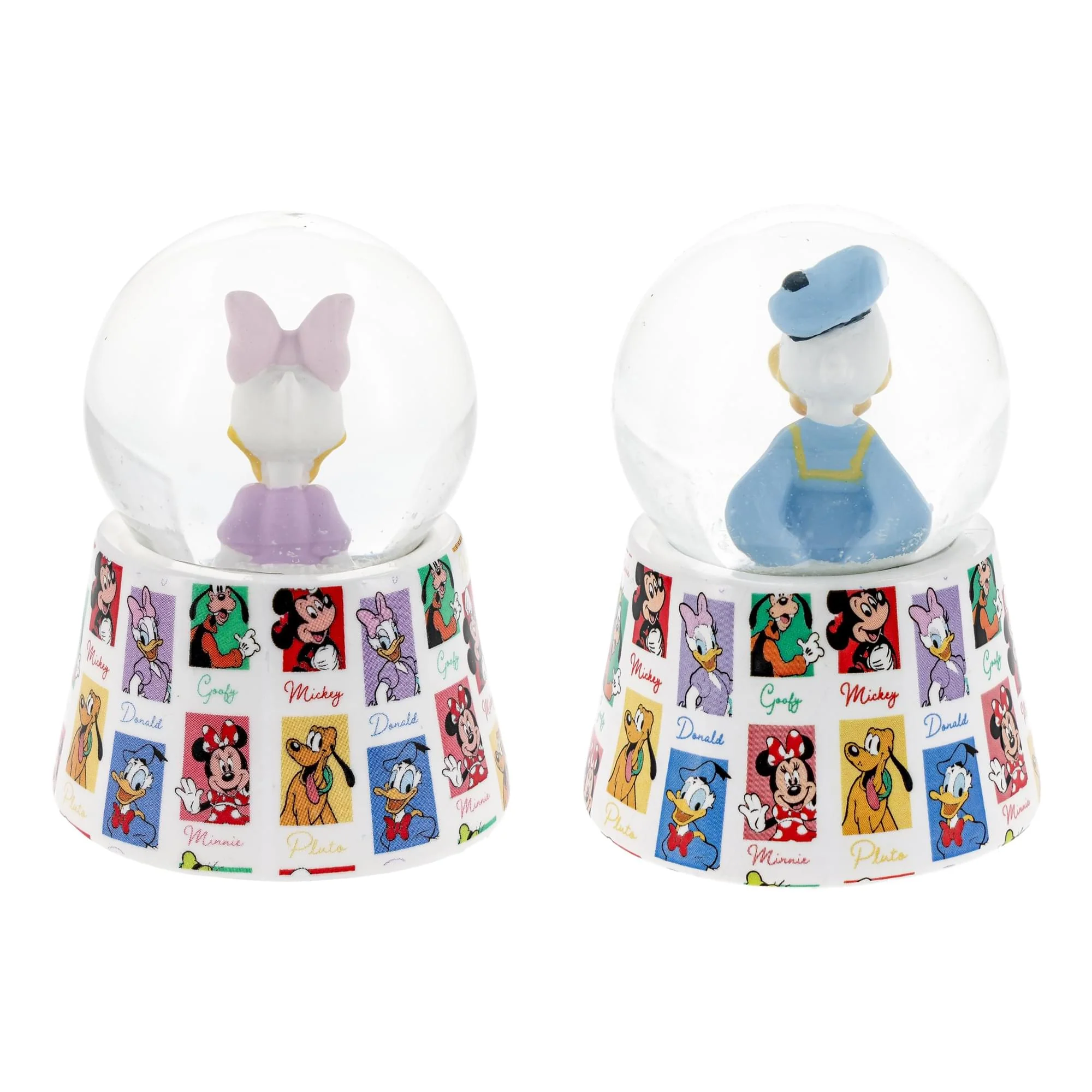Disney Donald and Daisy Duck Mini Light-Up Snow Globes | Set of 2 - Image 4
