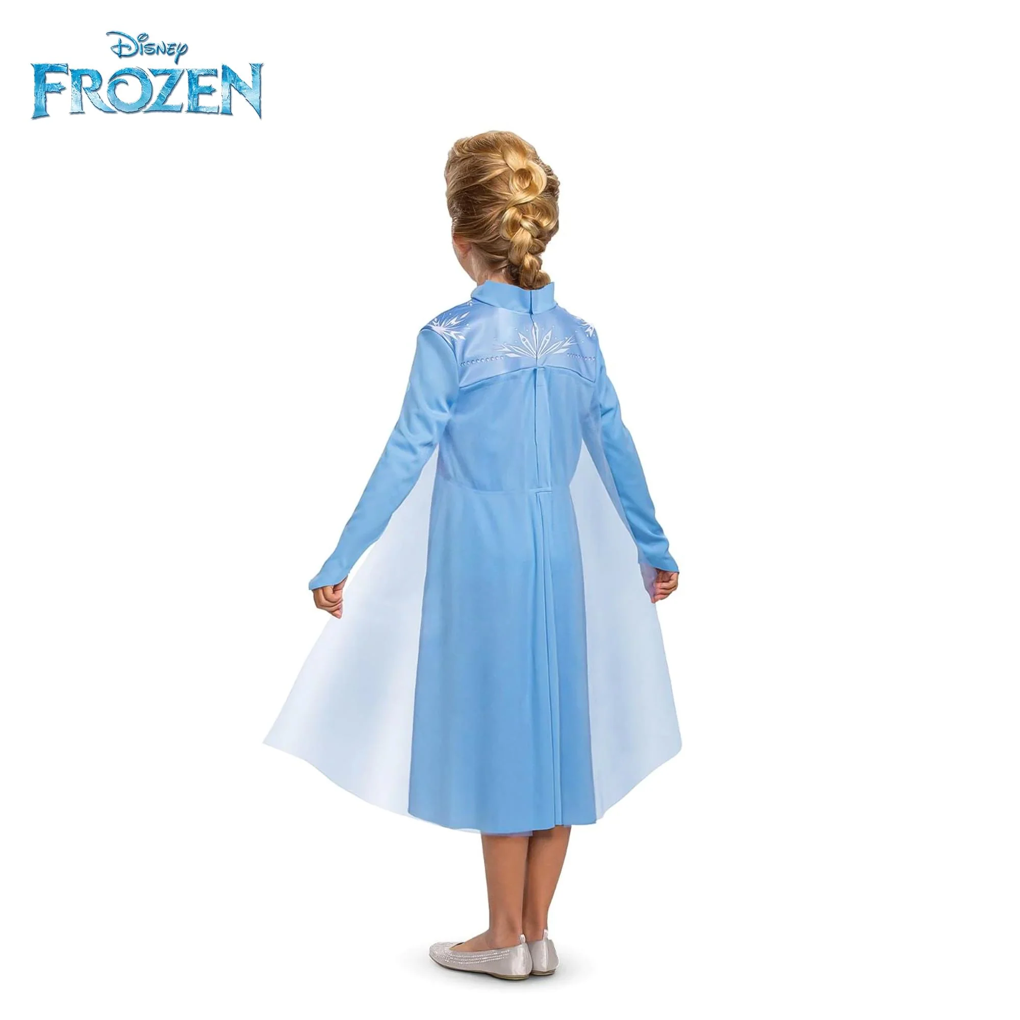Disney Elsa Travelling Basic Plus Child Costume Medium - Image 2