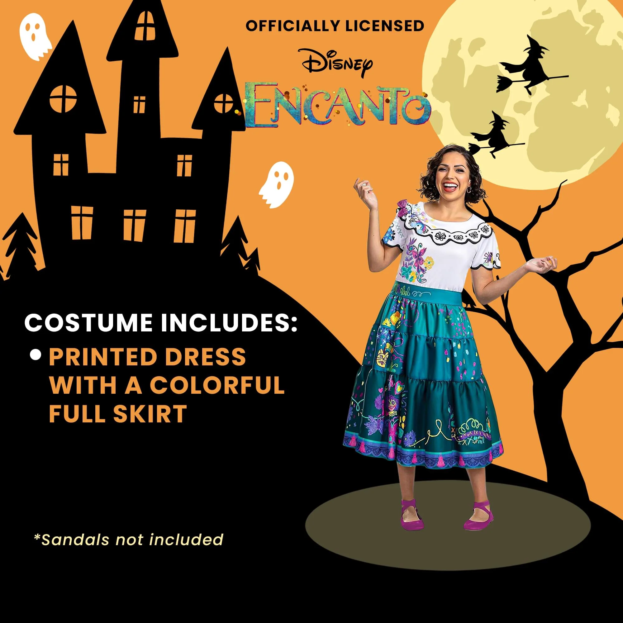 Disney Enchanto Mirabel Madrigal Deluxe Adult Costume - Image 19