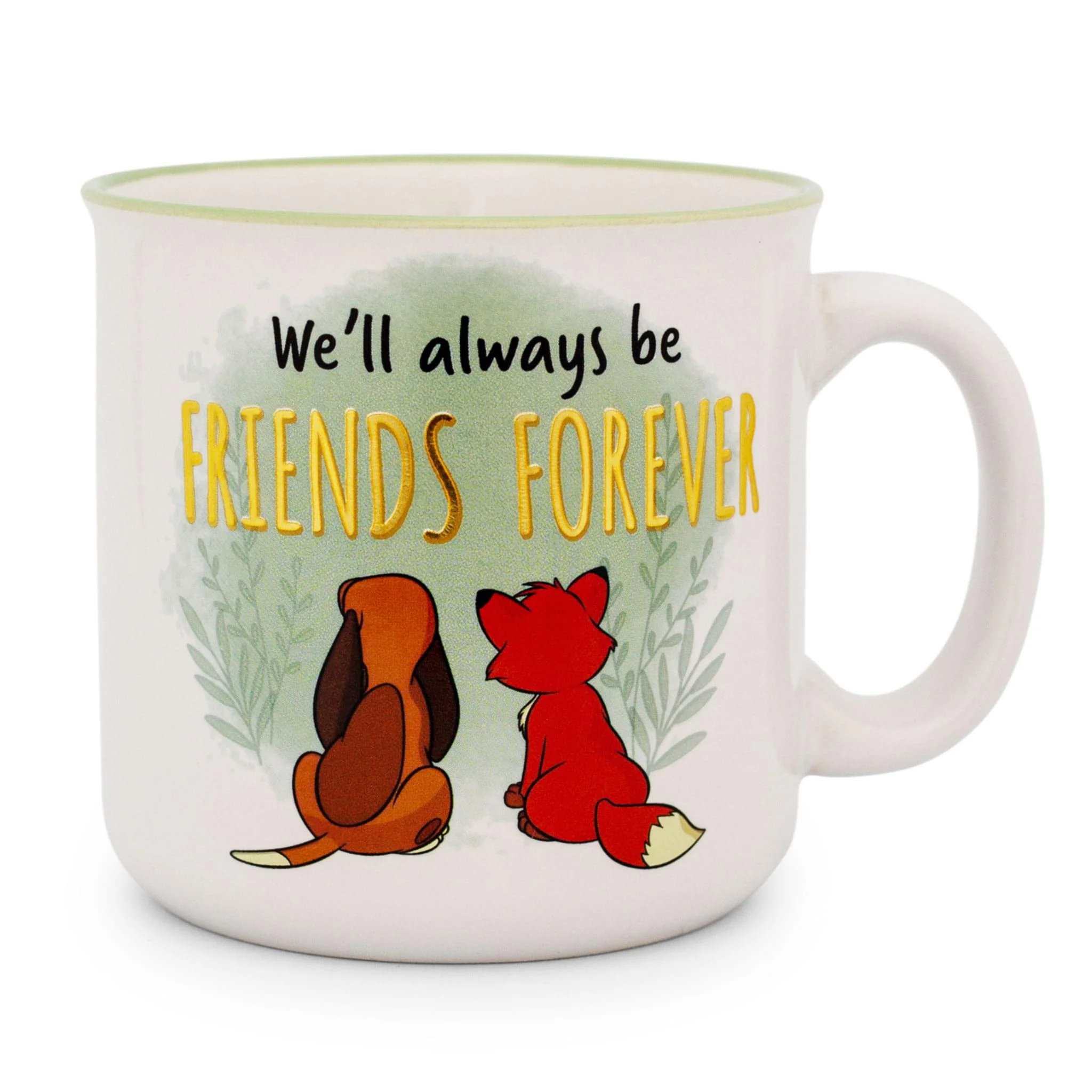Disney Fox and the Hound "Friends Forever" Ceramic Camper Mug | Holds 20 Ounces - Image 2